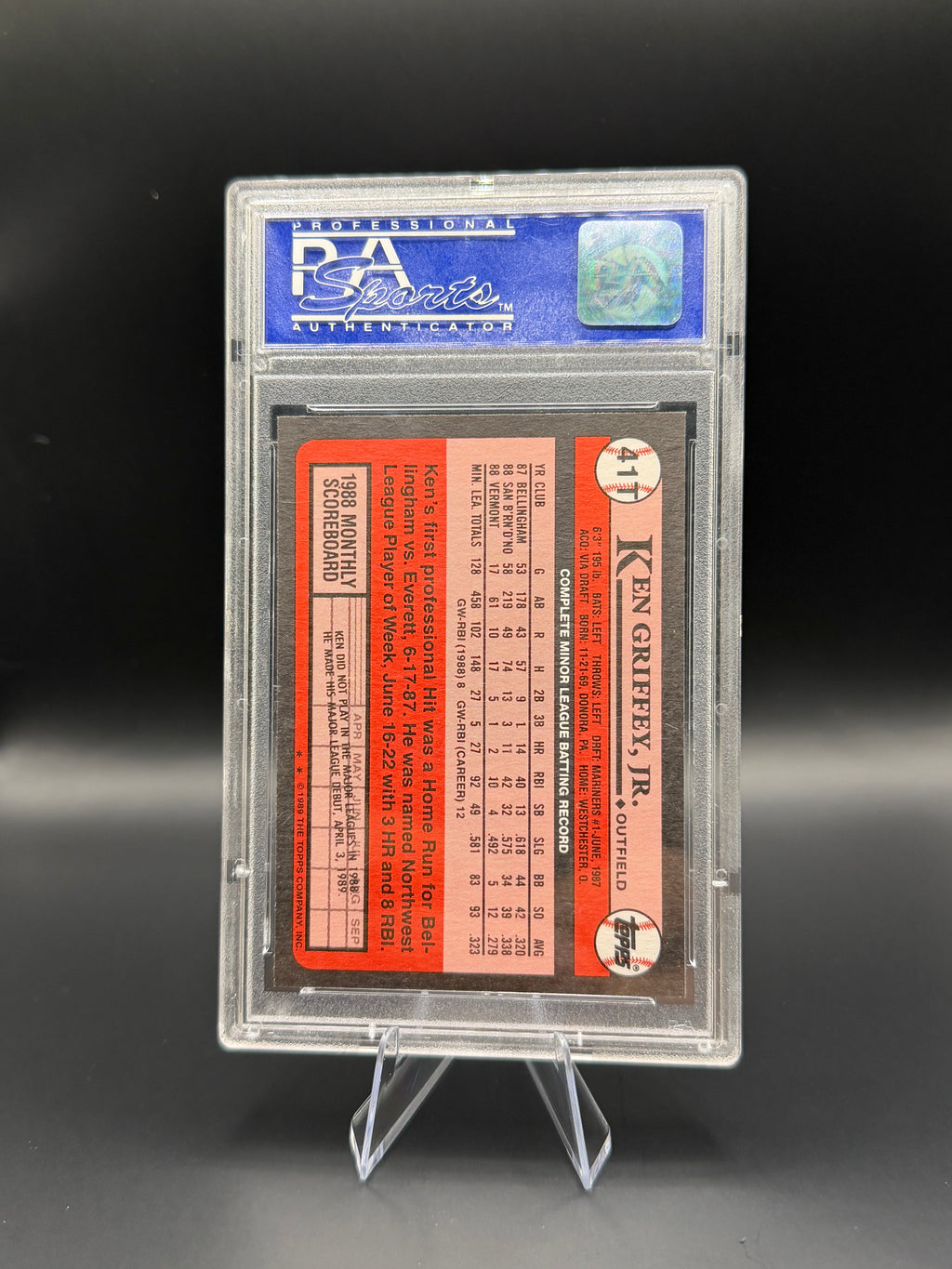 1989 Topps Traded Ken Griffey Jr