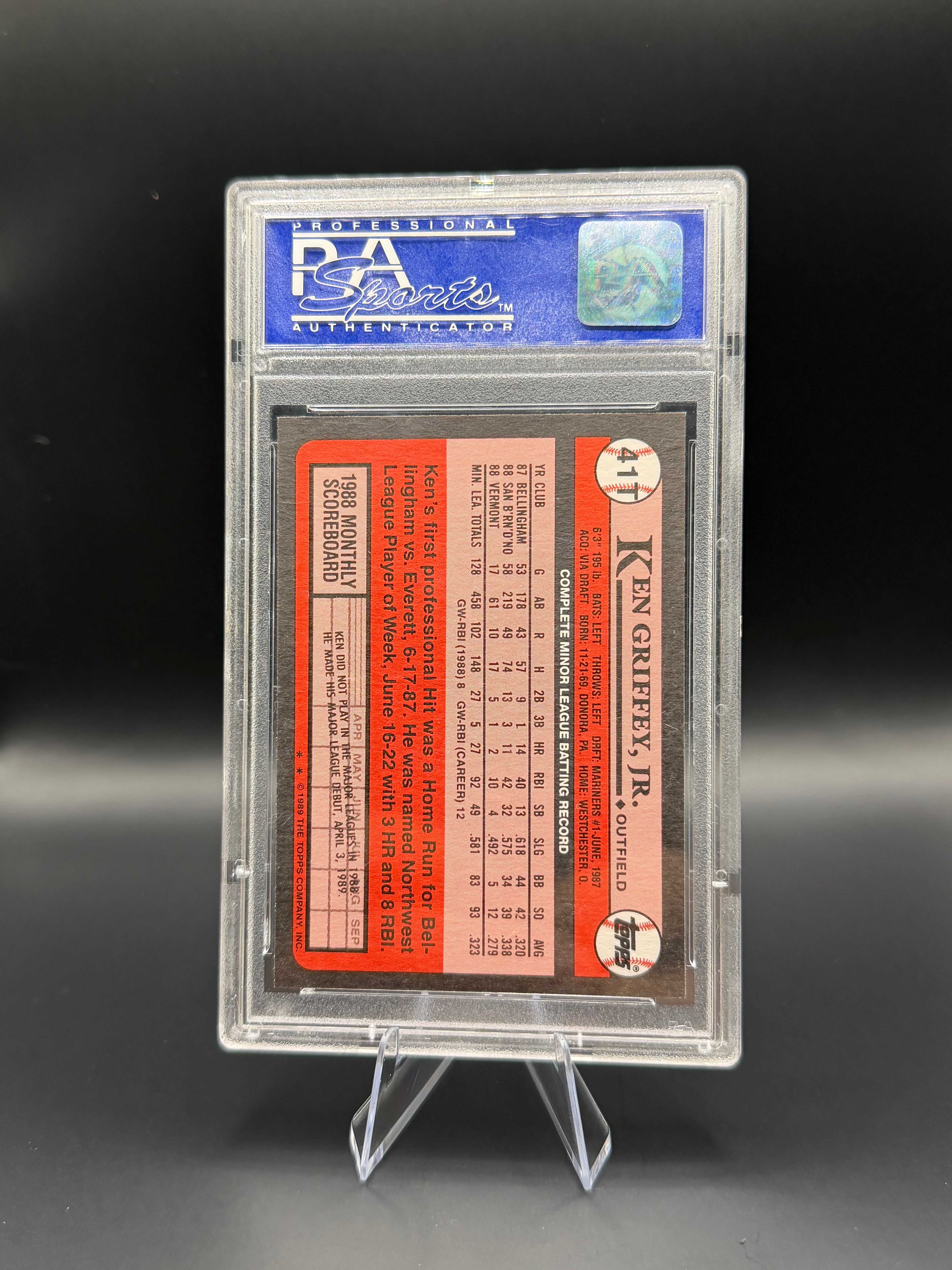 1989 Topps Traded Ken Griffey Jr