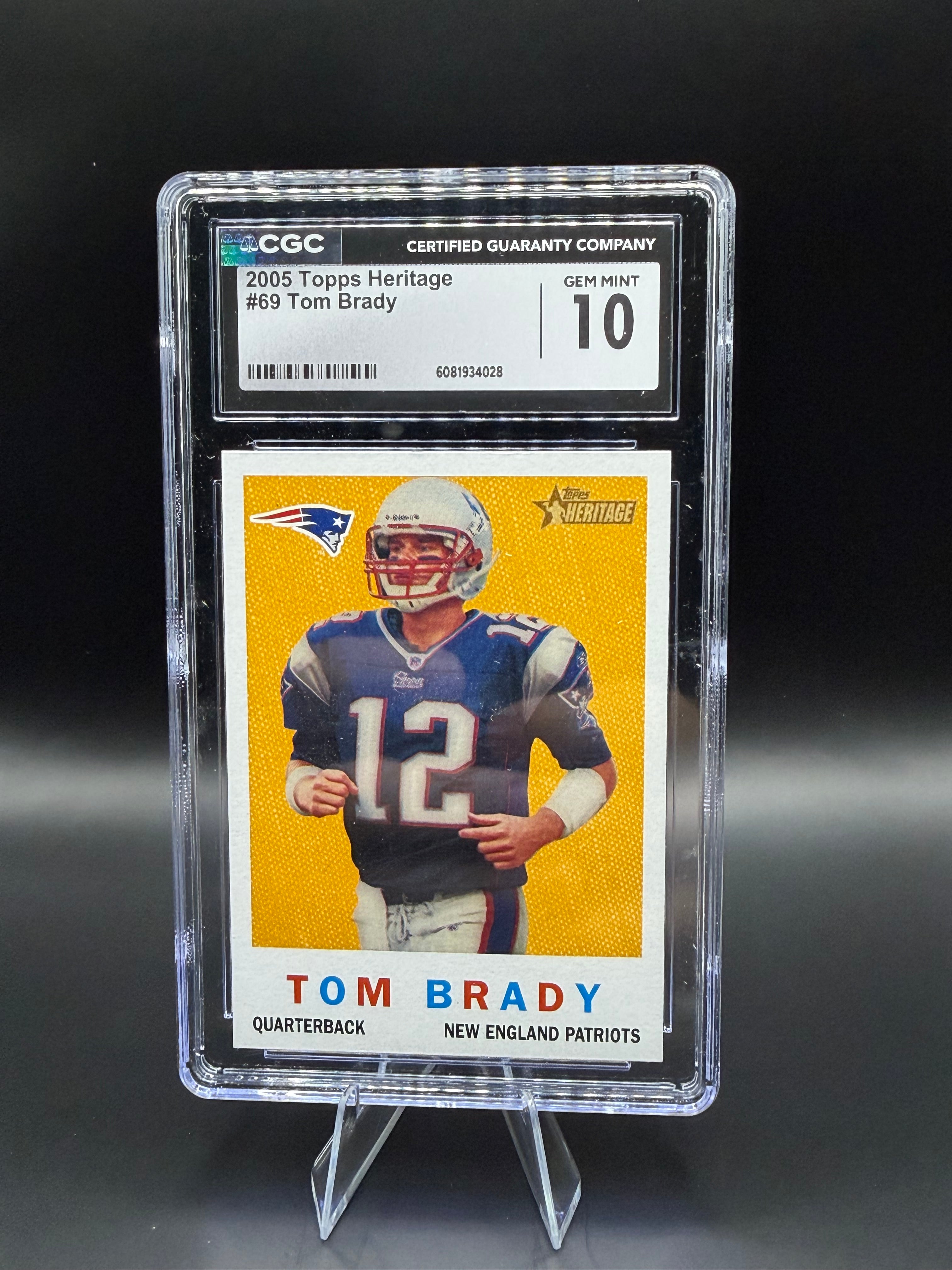 2005 Topps Heritage #69 Tom Brady