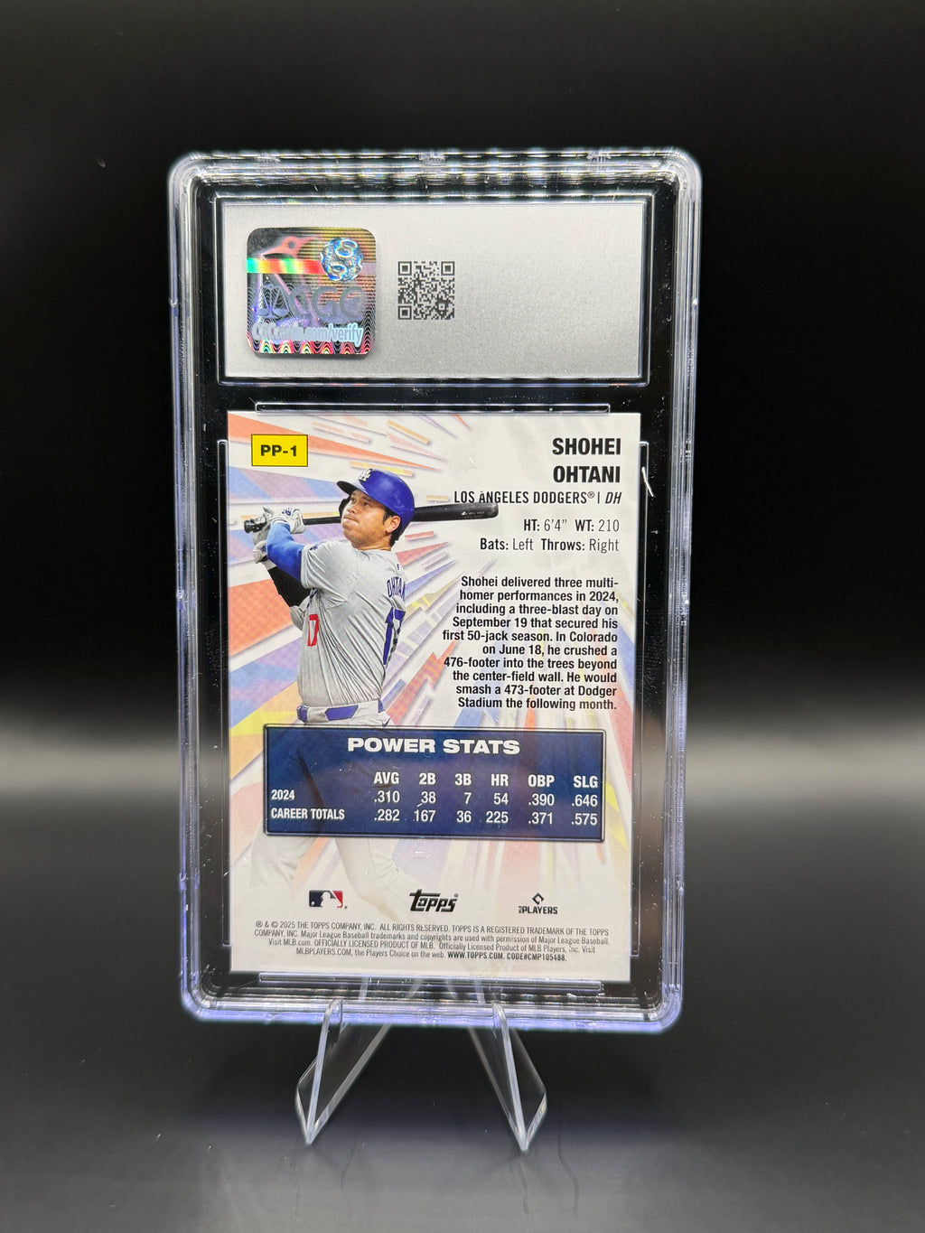 2025 Topps Power Plays #PP-1 Shohei Ohtani