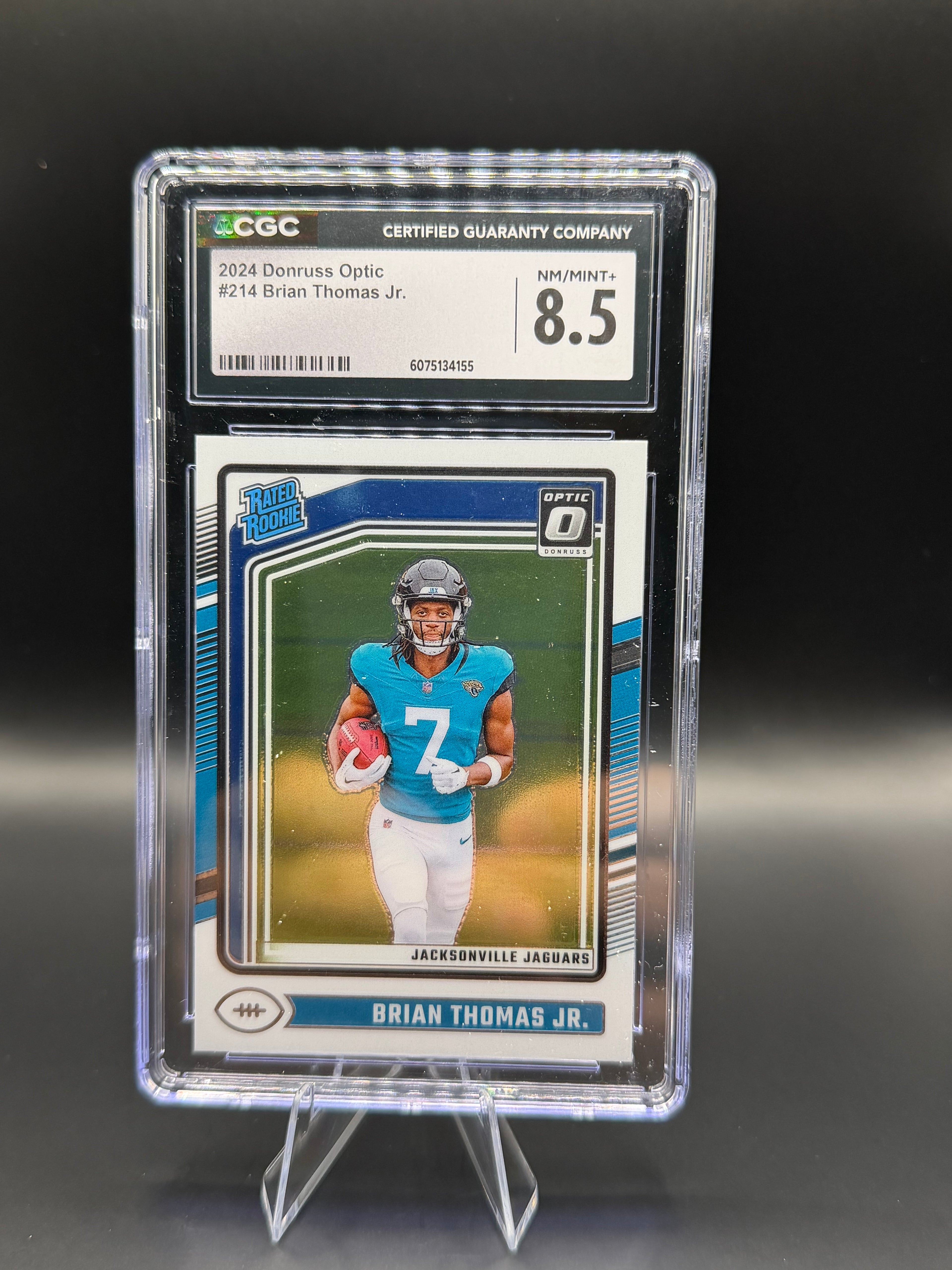 2024 Donruss Optic #214 Brian Thomas Jr RC