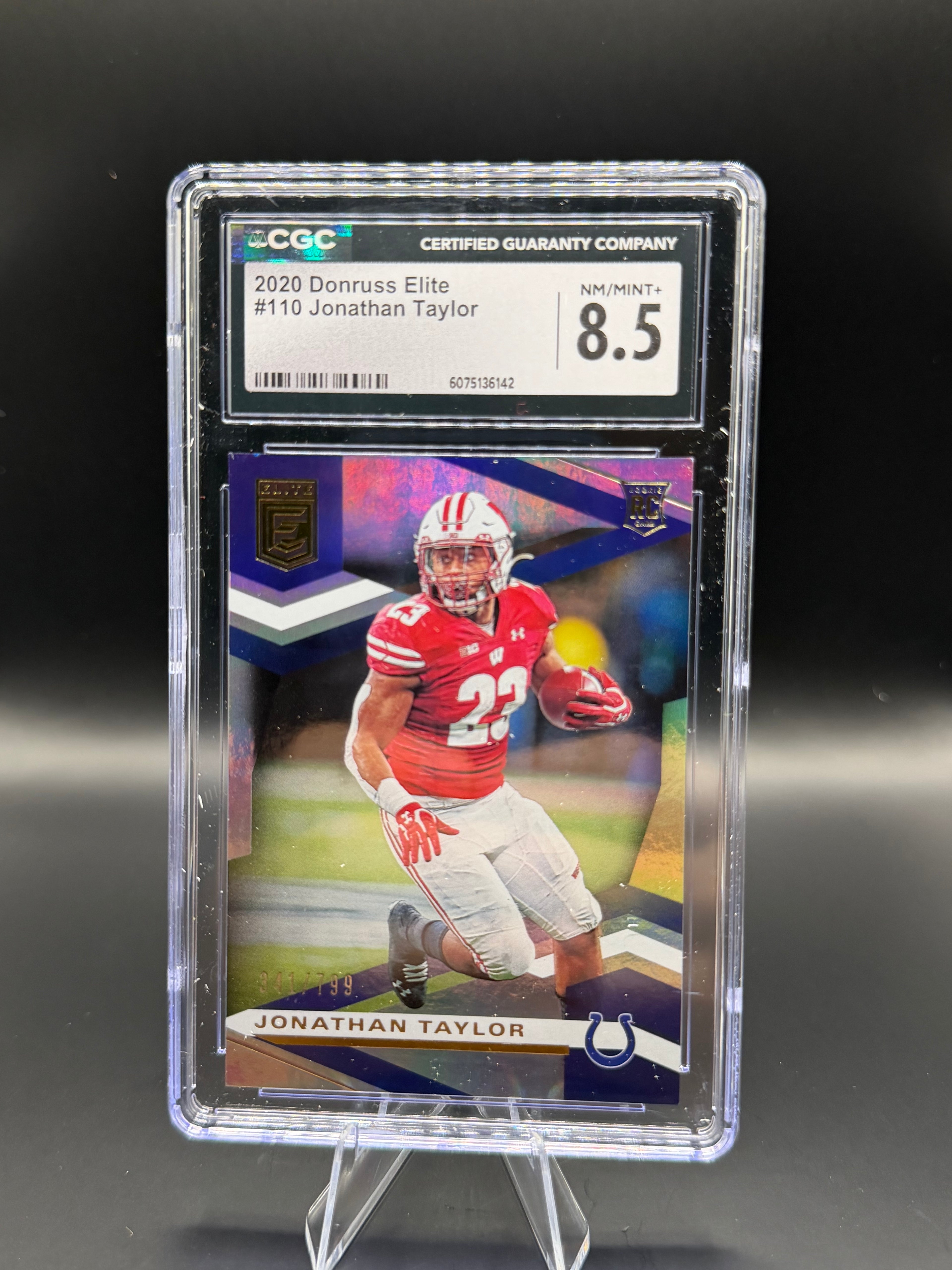 2020 Donruss Elite #110 Jonathan Taylor RC