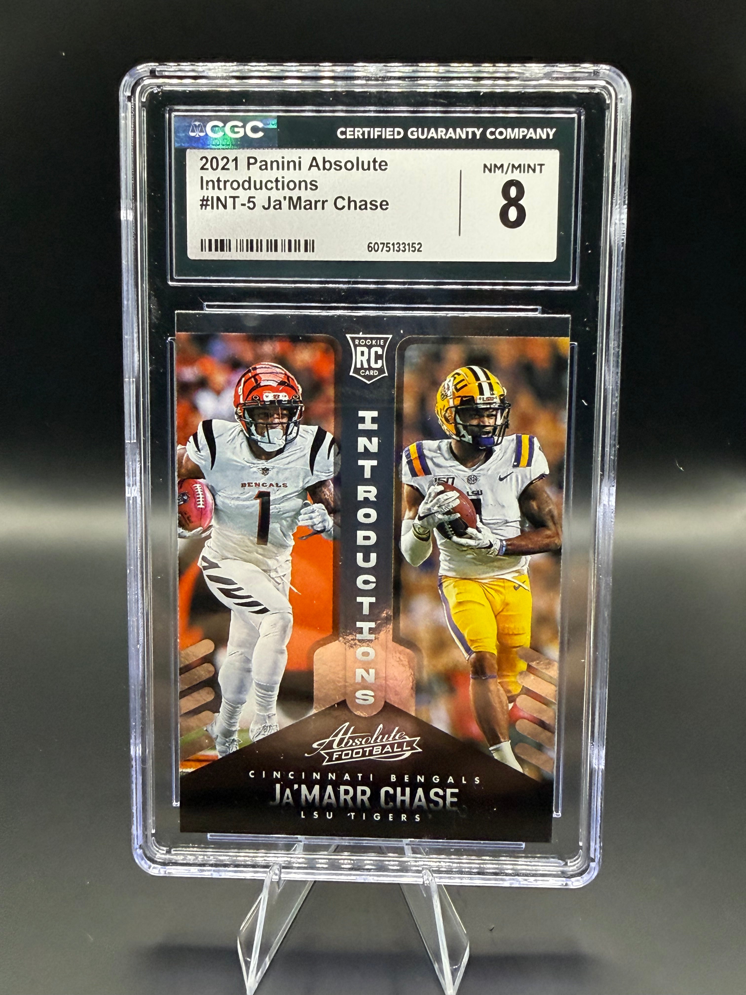 2021 Panini Absolute Introductions #INT-5 Ja'Marr Chase