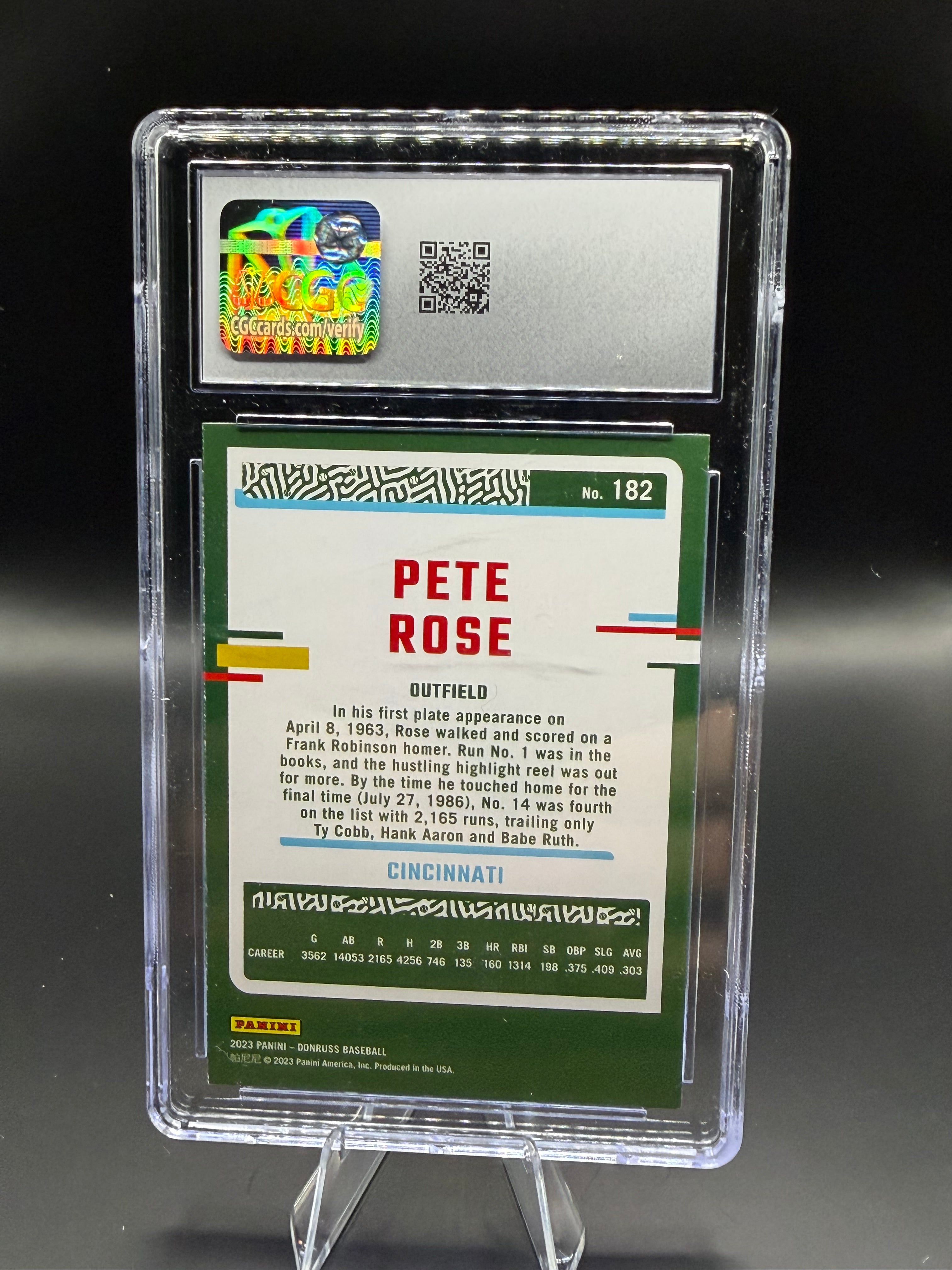 2023 Donruss #182 Pete Rose Liberty