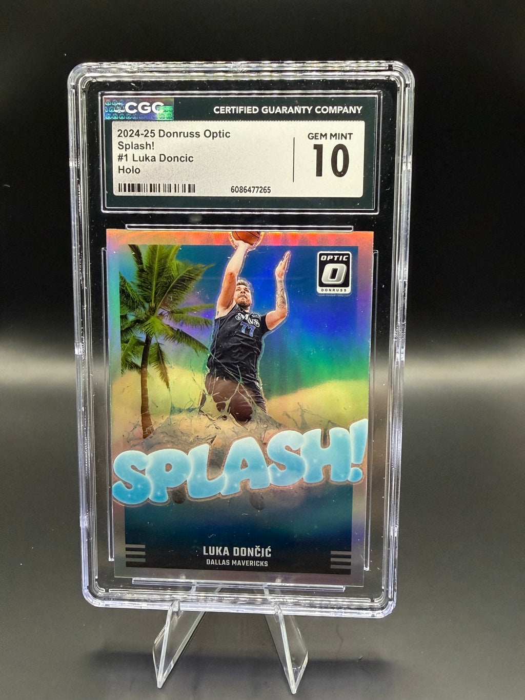 2024-25 Donruss Optic Splash! #1 Luka Doncic Holo