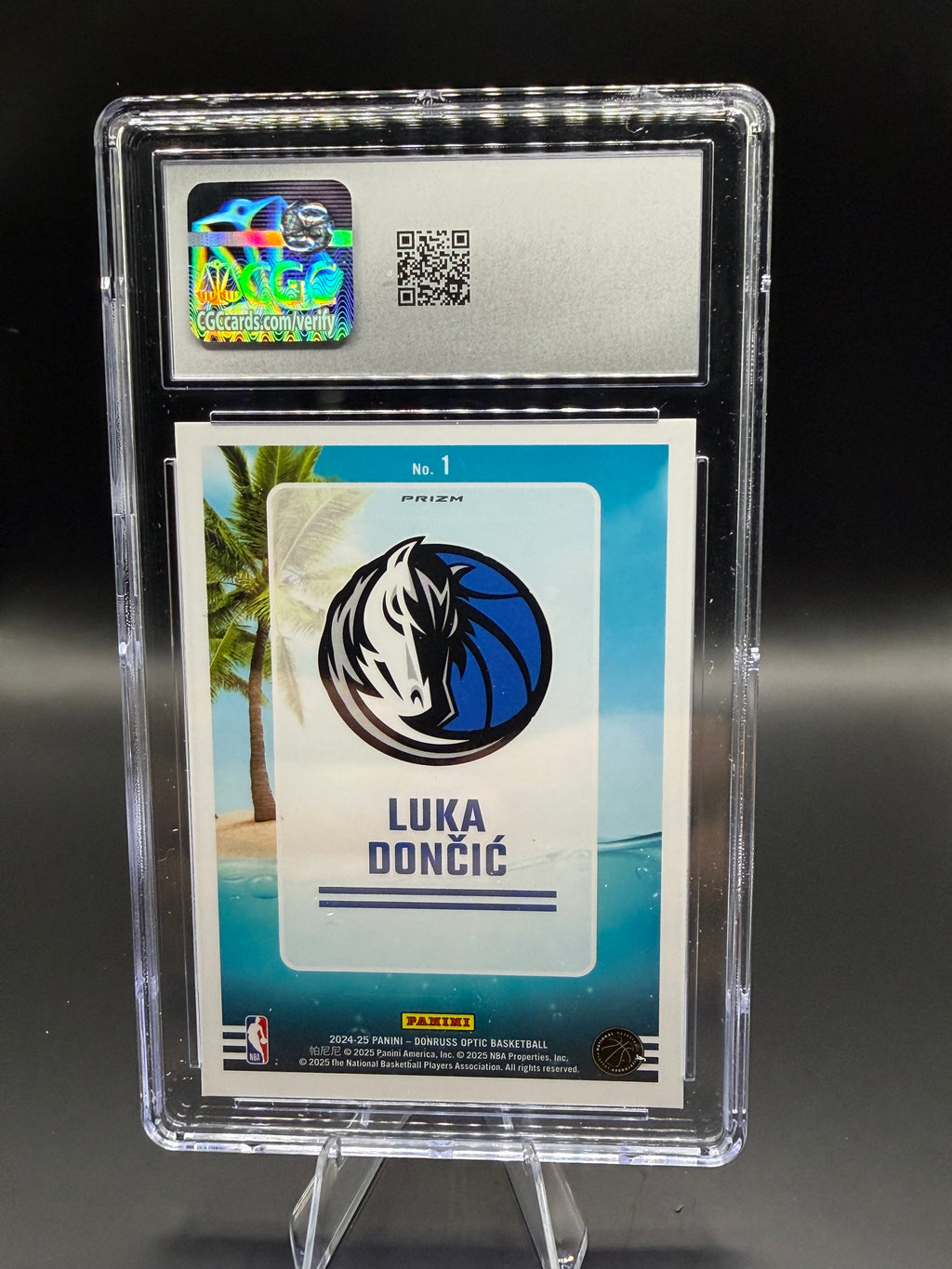 2024-25 Donruss Optic Splash! #1 Luka Doncic Holo