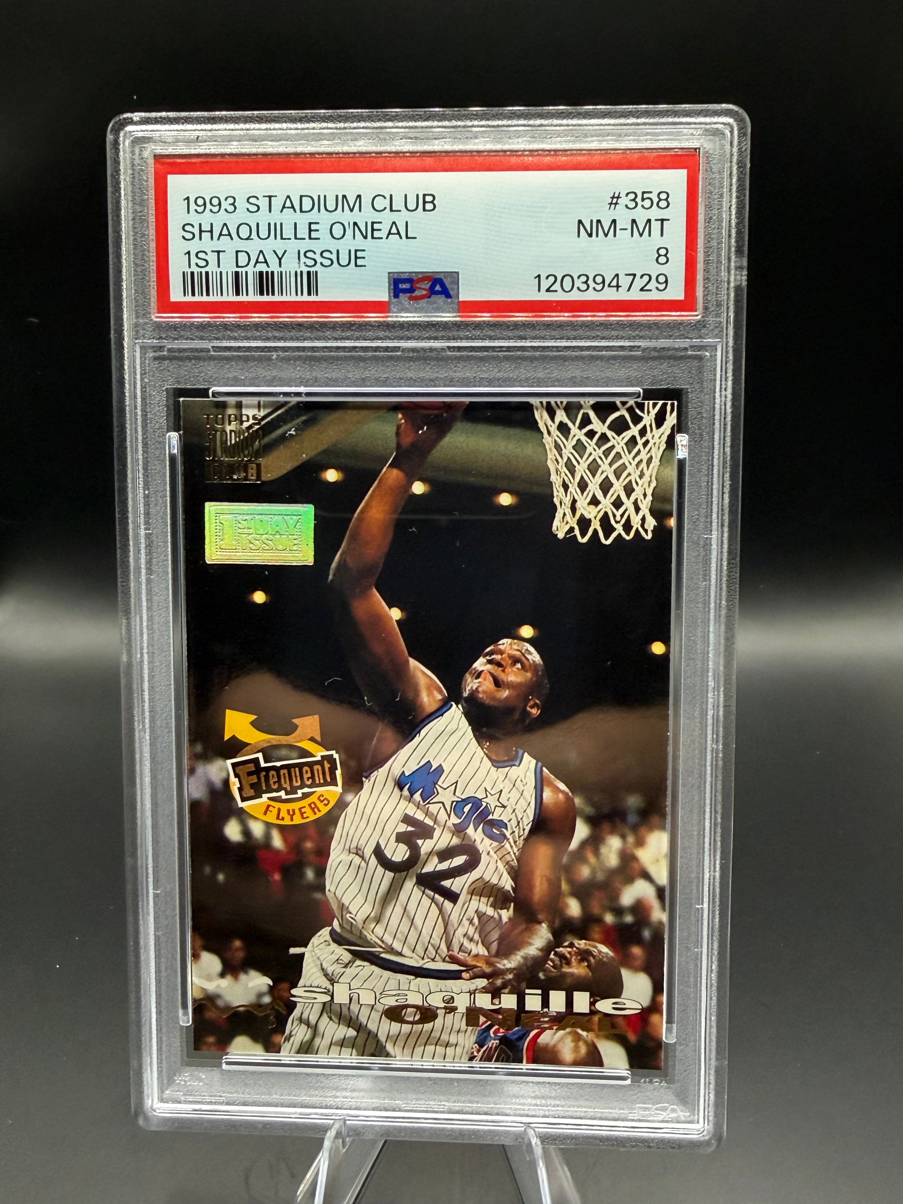 1993 Stadium Club Shaquille O'Neal 1st Day Issue