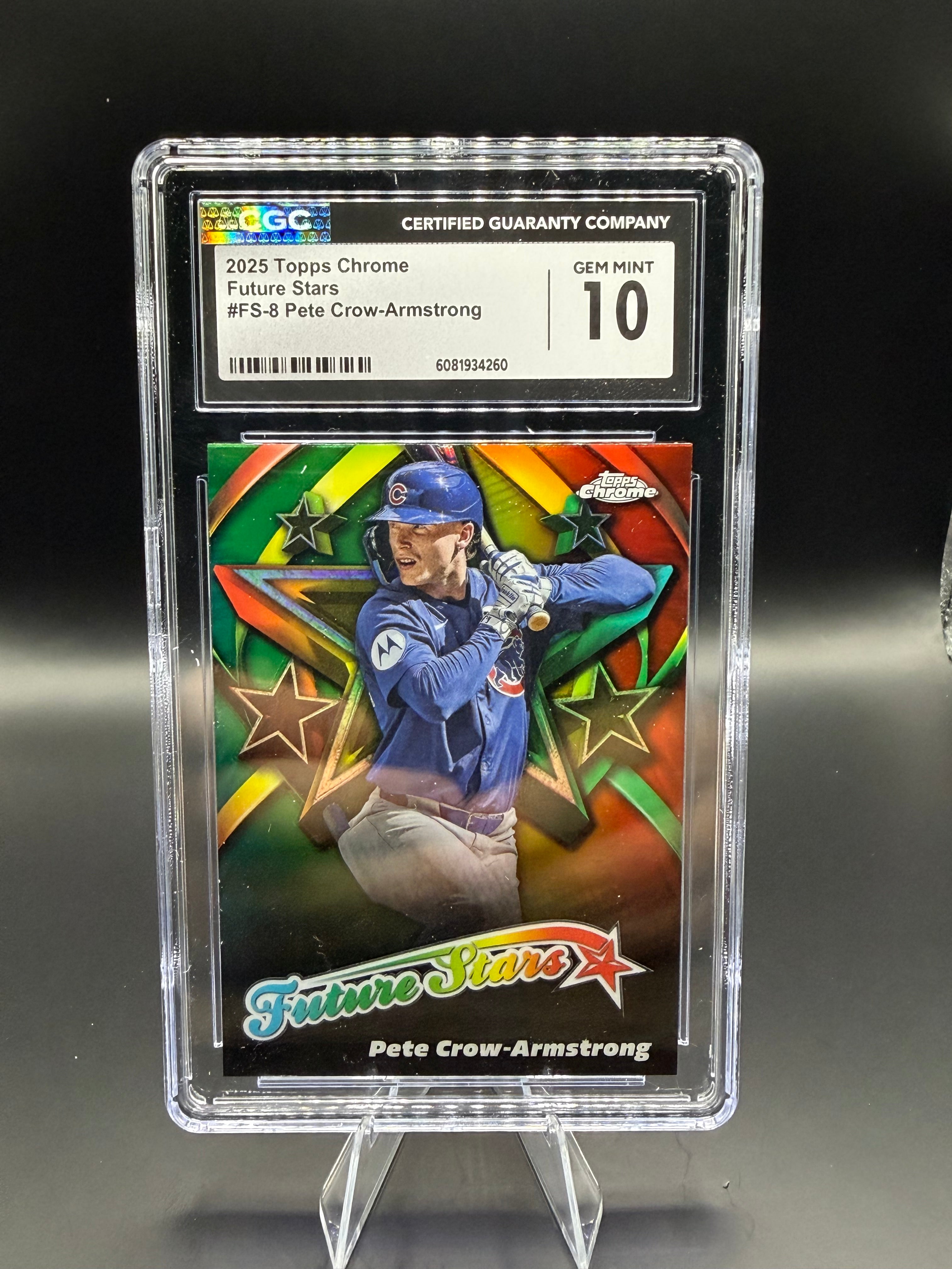 2025 Topps Chrome Future Stars #FS-8 Pete Crow-Armstrong