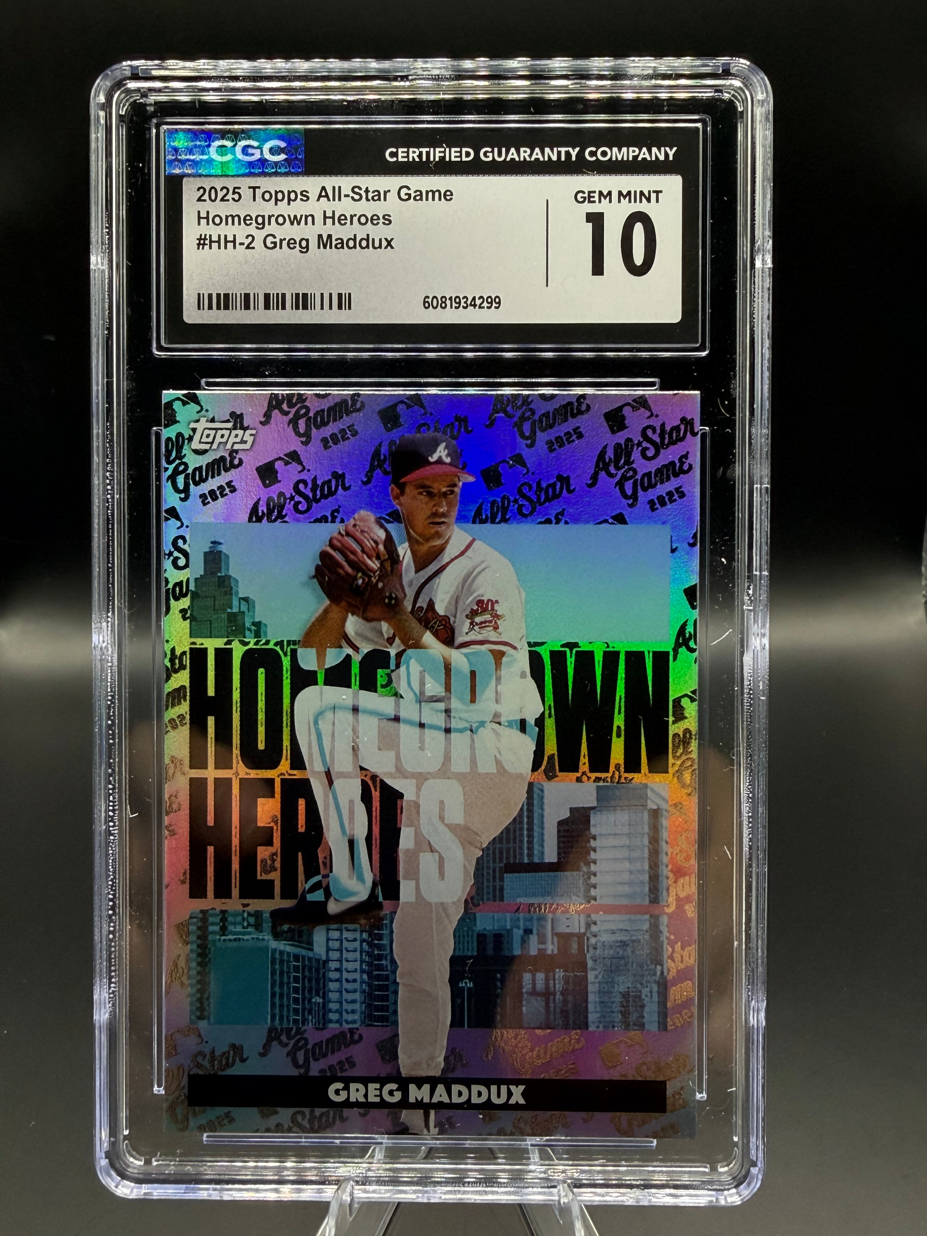 2025 Topps All Star Game #HH-2 Greg Maddux