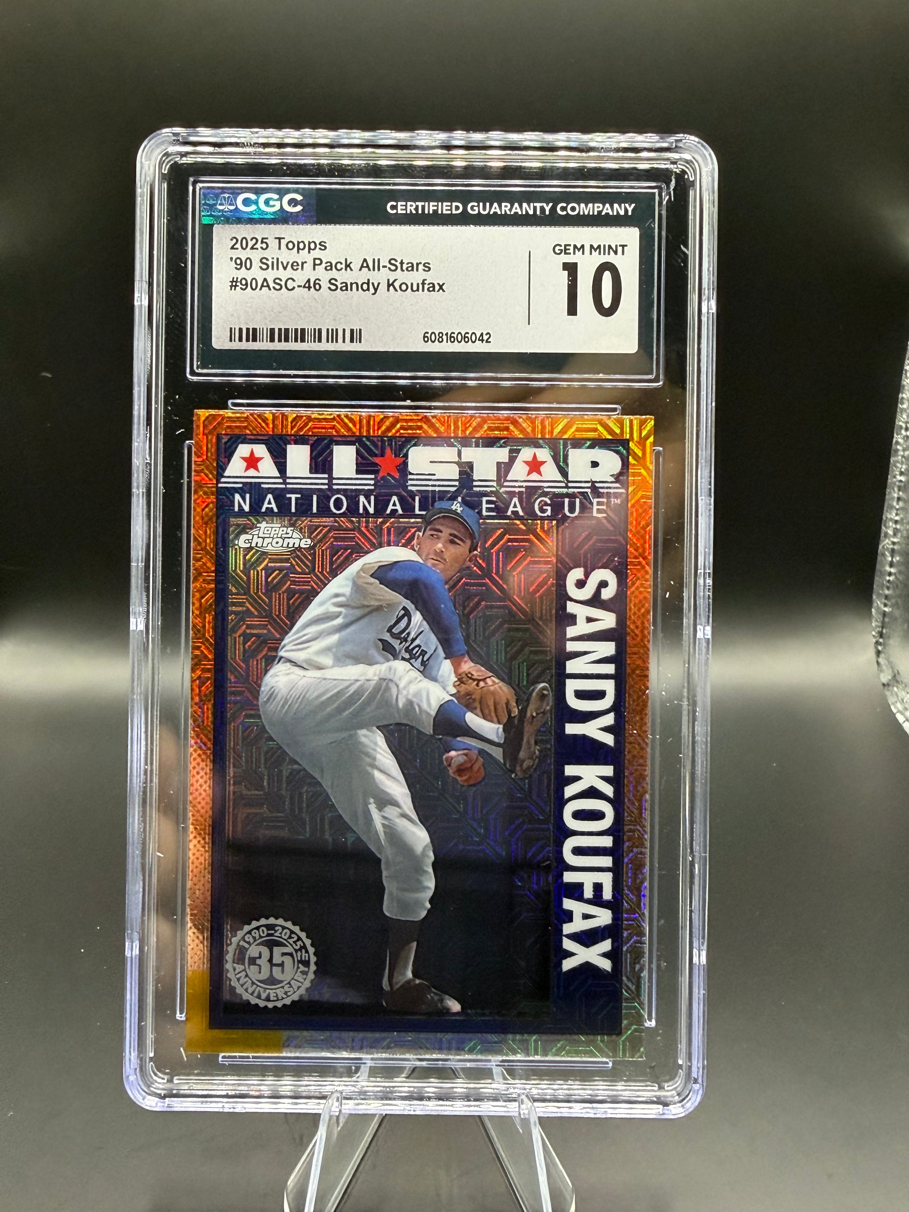 2025 Topps '90 Silver Pack All-Stars #90ASC-46 Sandy Koufax