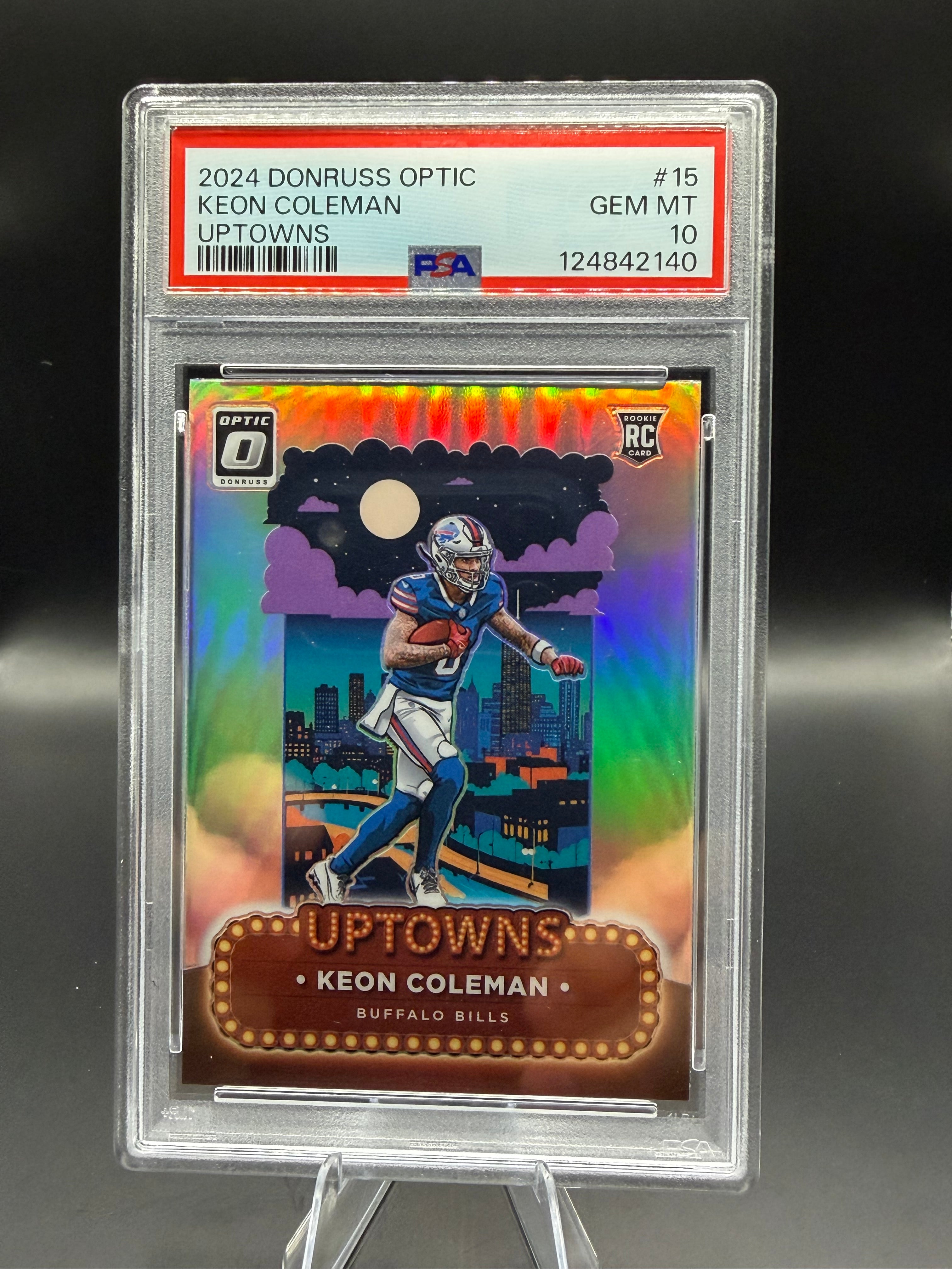 2024 Donruss Optic Keon Coleman Uptowns