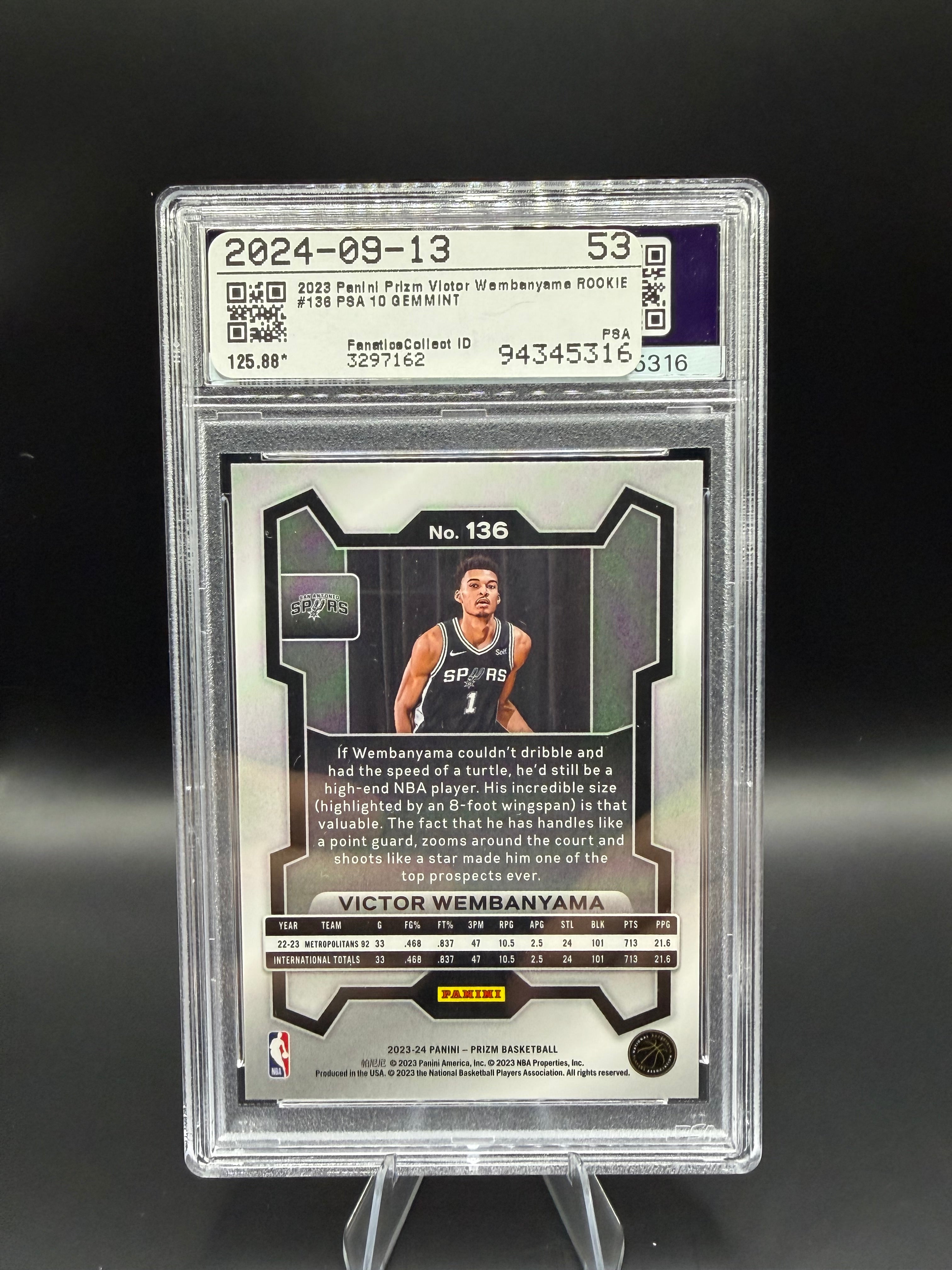 2023 Prizm Victor Wembanyama RC