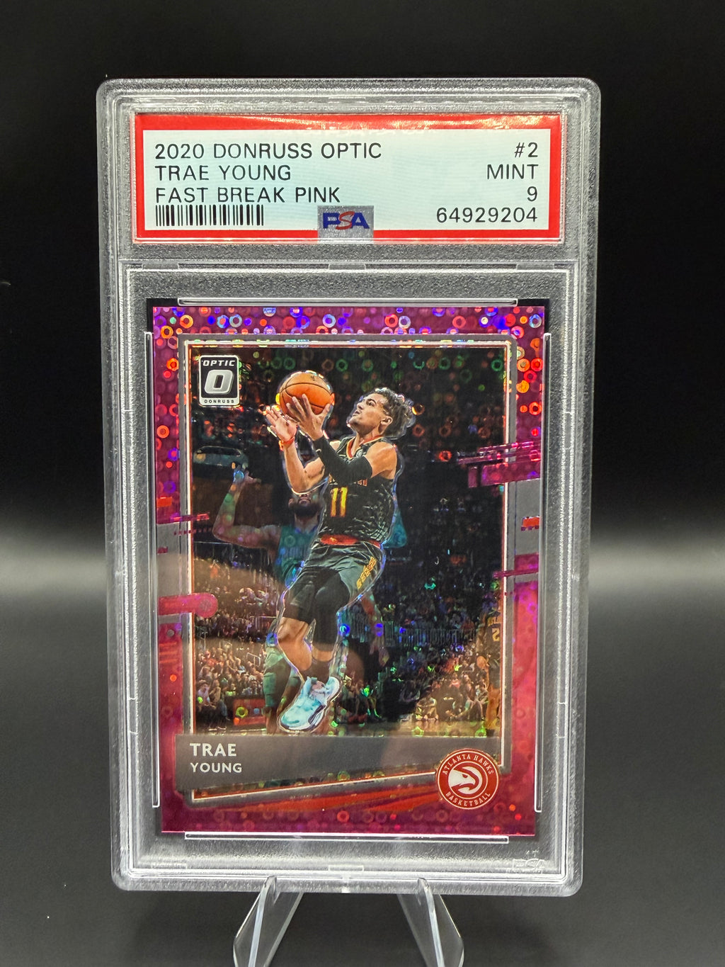 2020 Donruss Optic Trae Young Fast Break Pink /20