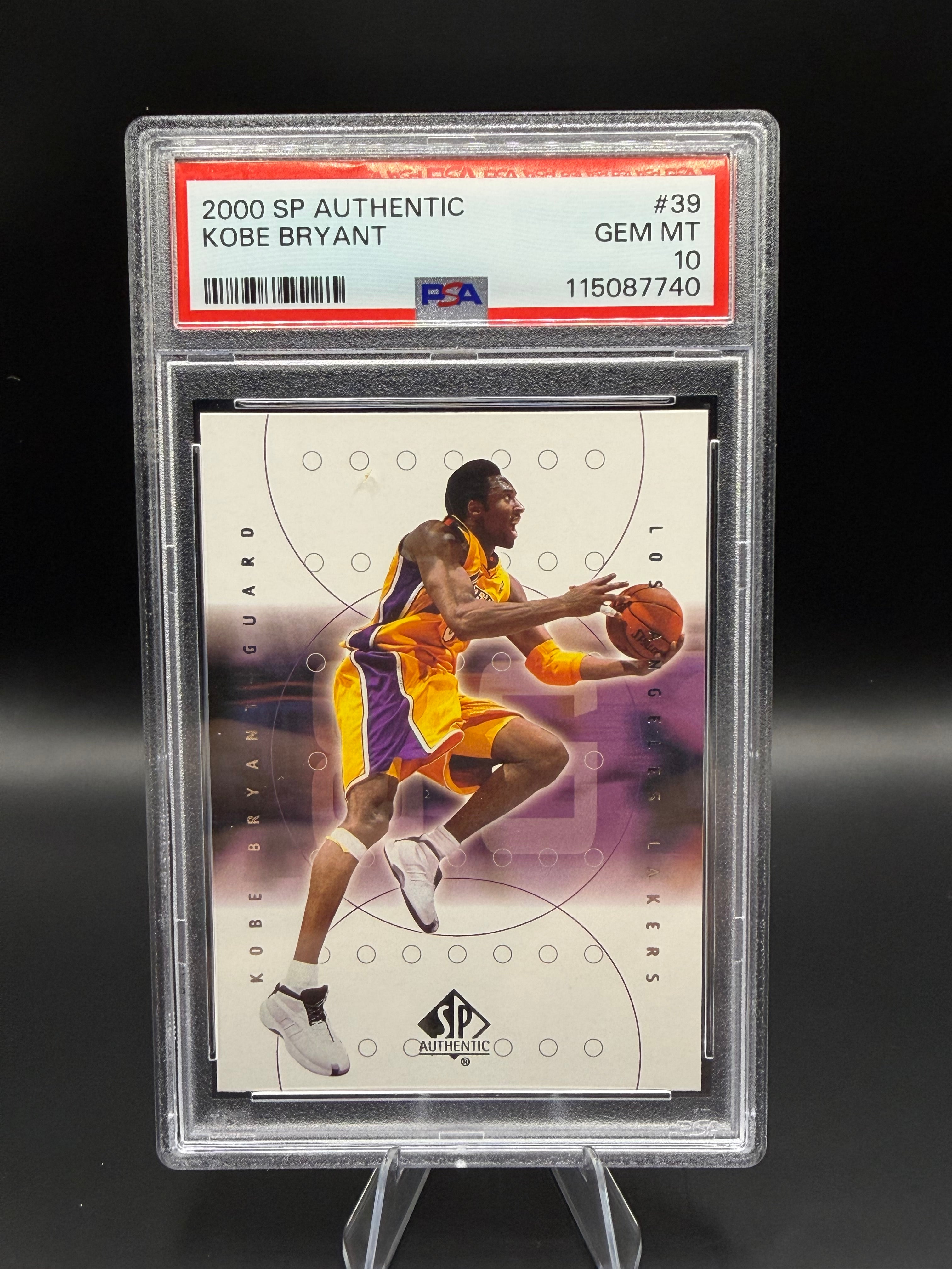 2000 SP Authentic Kobe Bryant