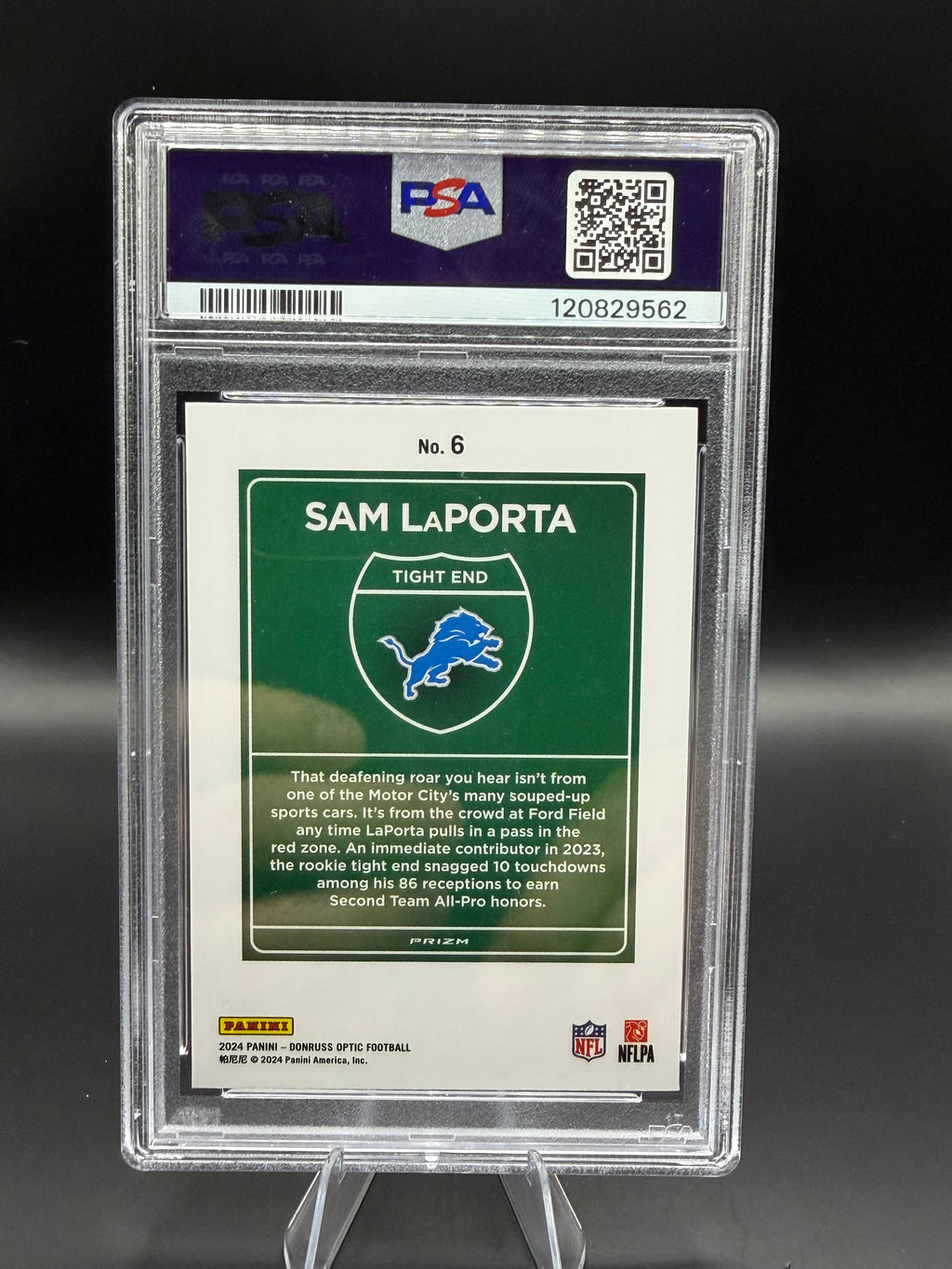 2024 Donruss Optic Sam LaPorta Downtown!