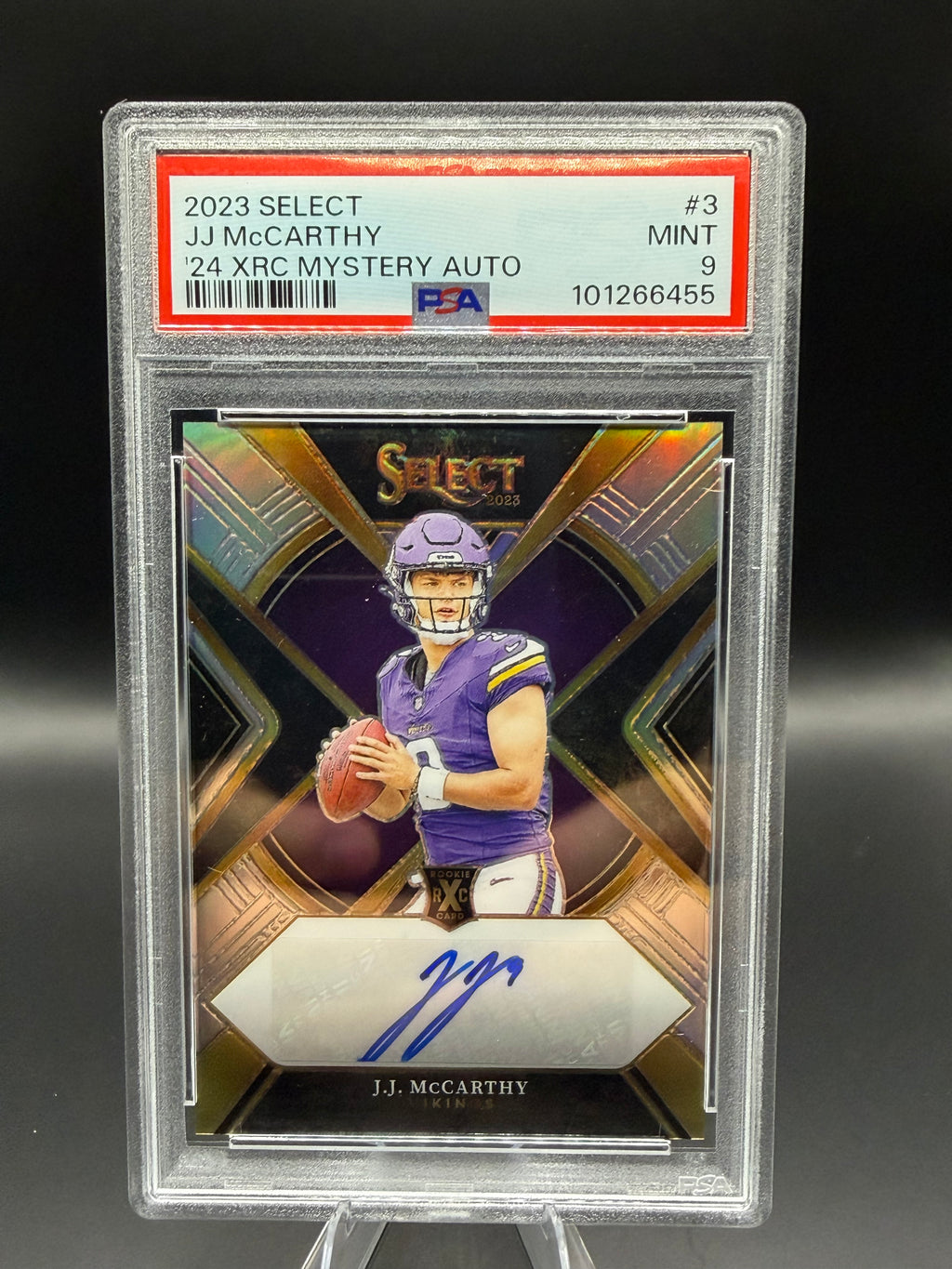 2023 Select JJ McCarthy '24 XRC Mystery Auto /99