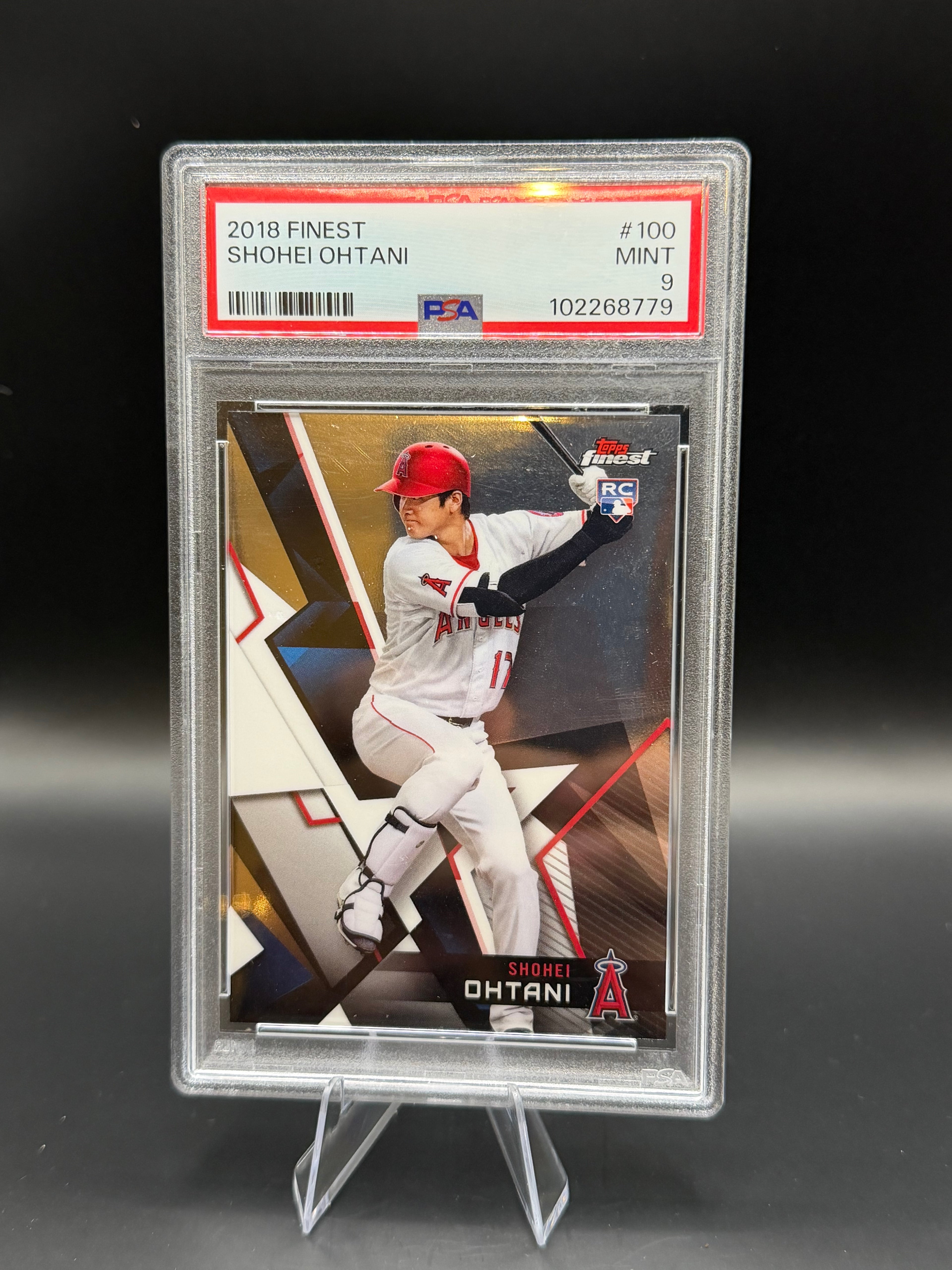 2018 Topps Finest Shohei Ohtani RC