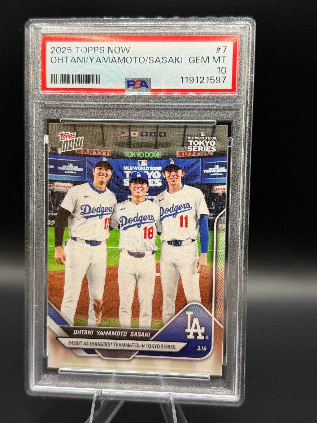 2025 Topps Now Ohtani/Yamamoto/Sasaki