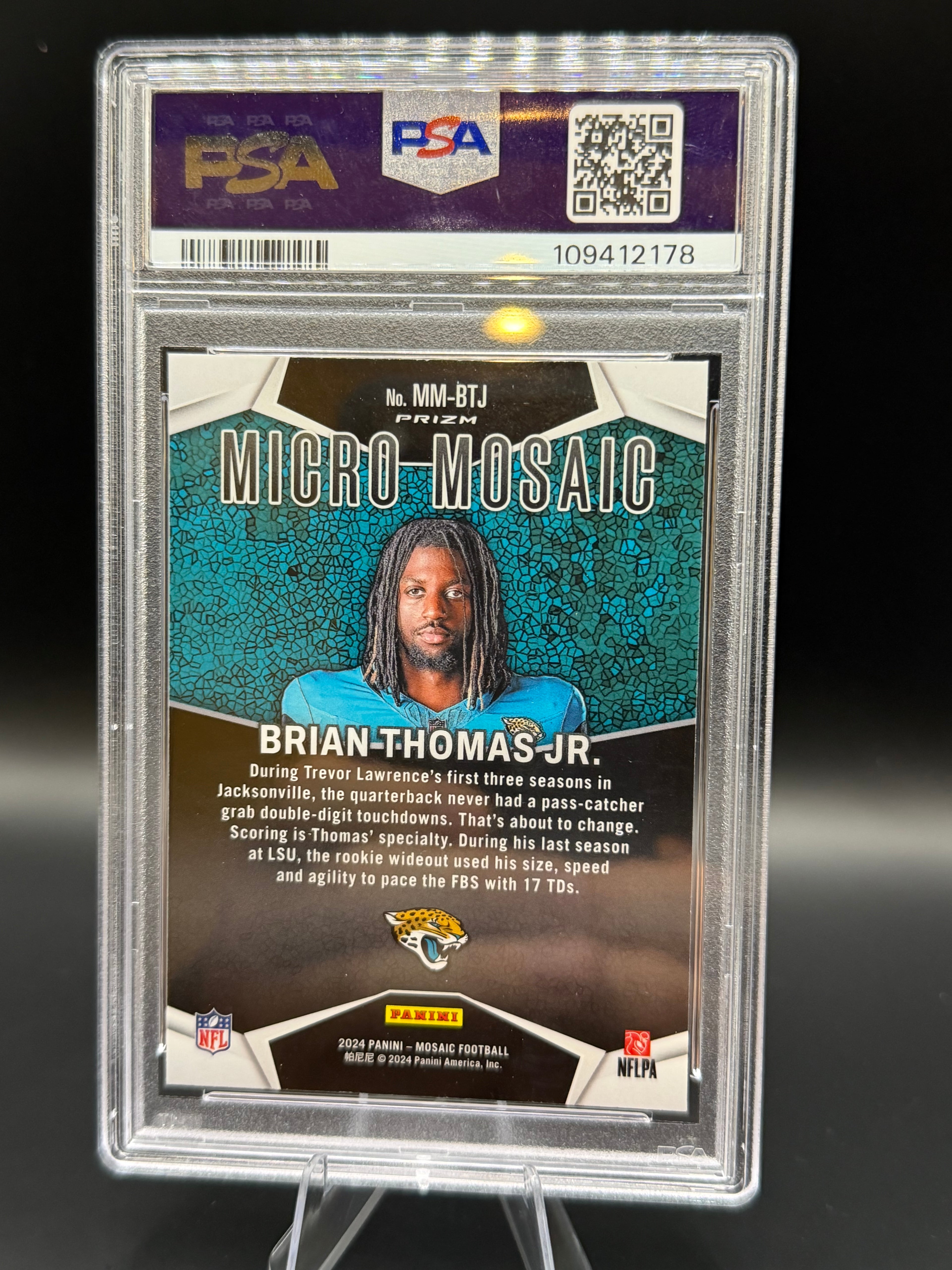 2024 Mosaic Brian Thomas Jr Micro Mosaic RC