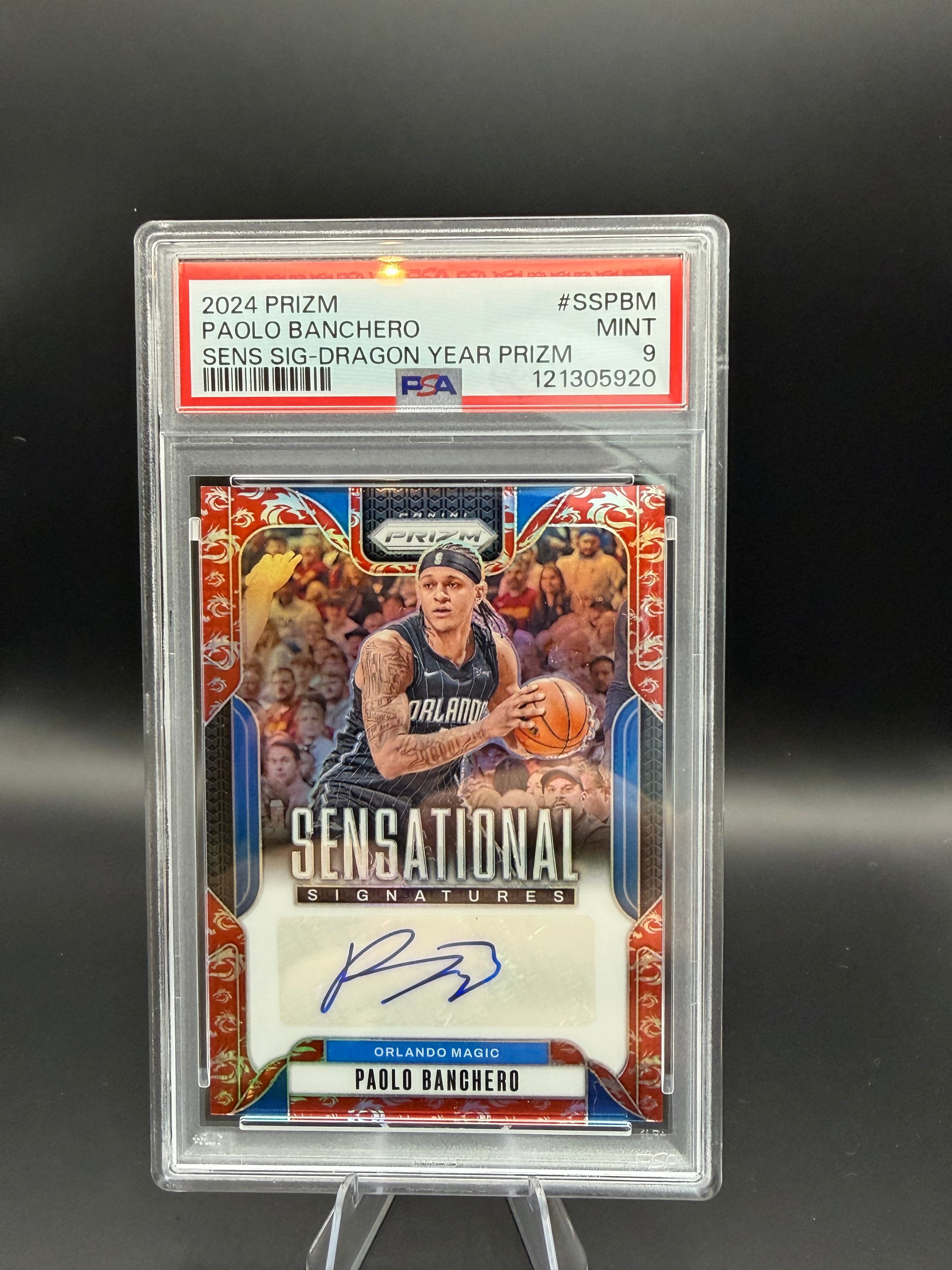2024 Prizm Paolo Banchero Sens Sig-Dragon Year Prizm