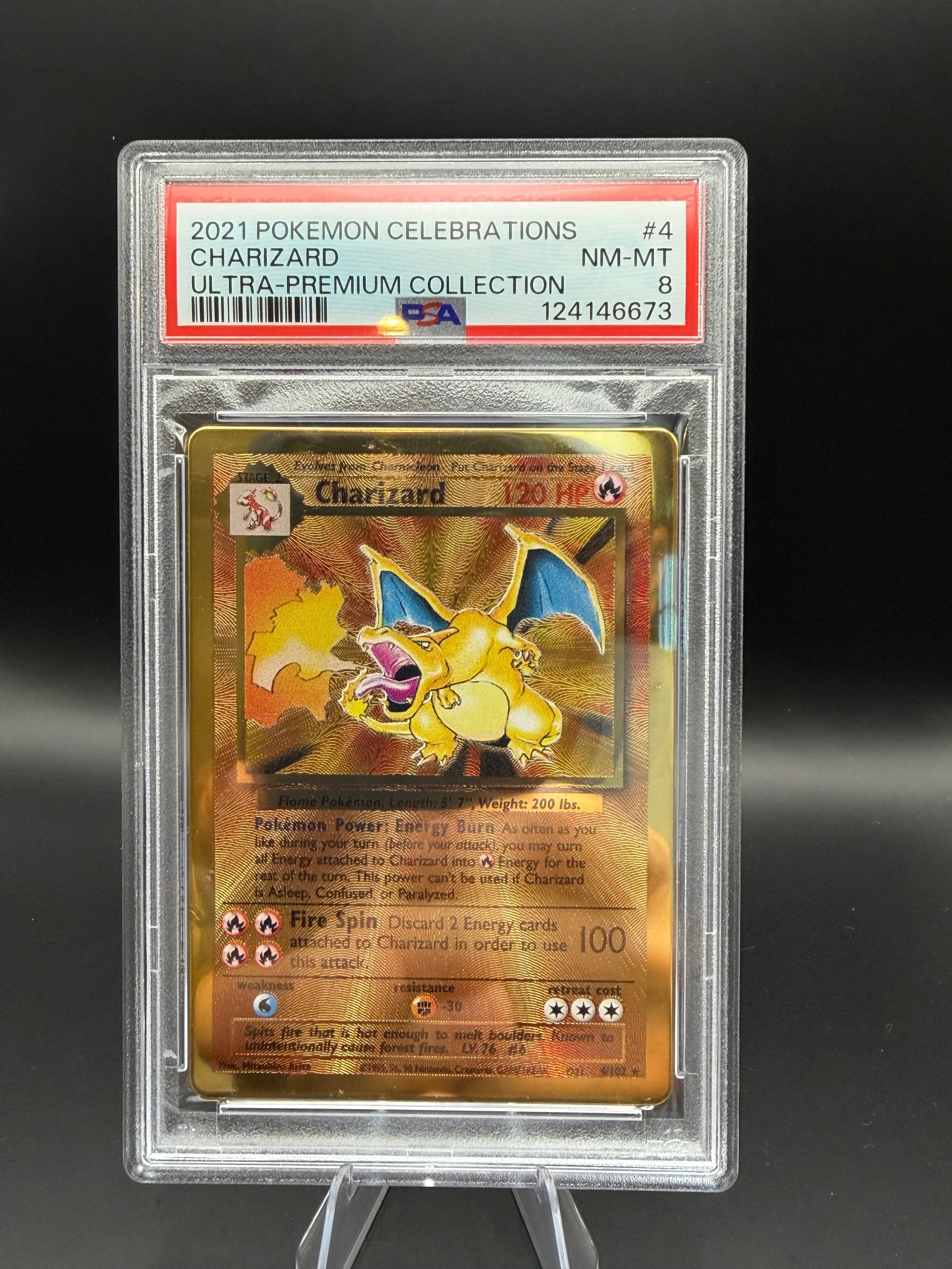 2021 Pokemon Celebrations Charizard Ultra-Premium Collection