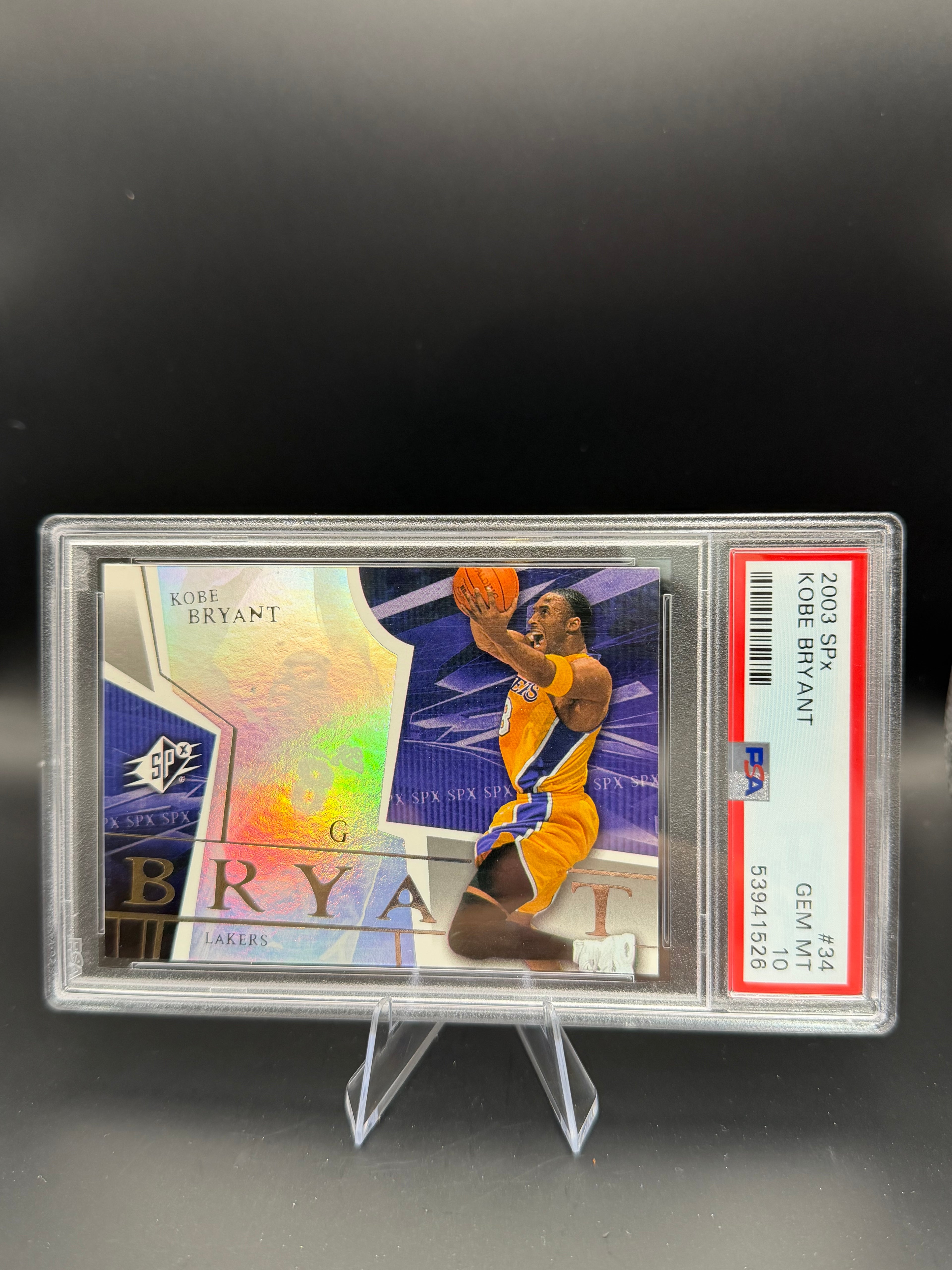 2003 SPx Kobe Bryant