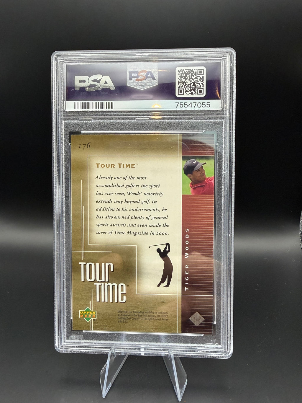 2001 Upper Deck Golf Tiger Woods