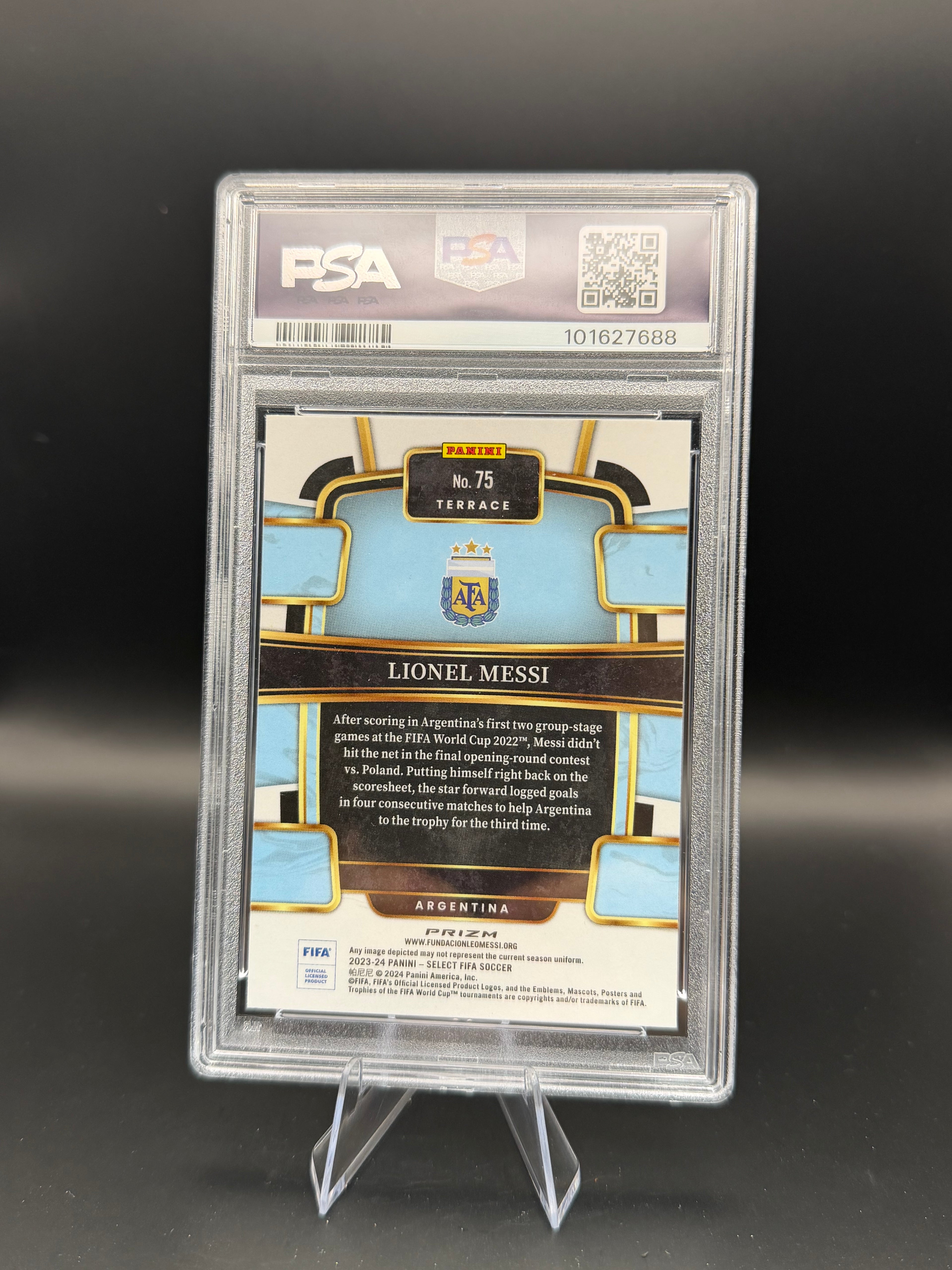 2023-24 Select Fifa Lionel Messi Blue