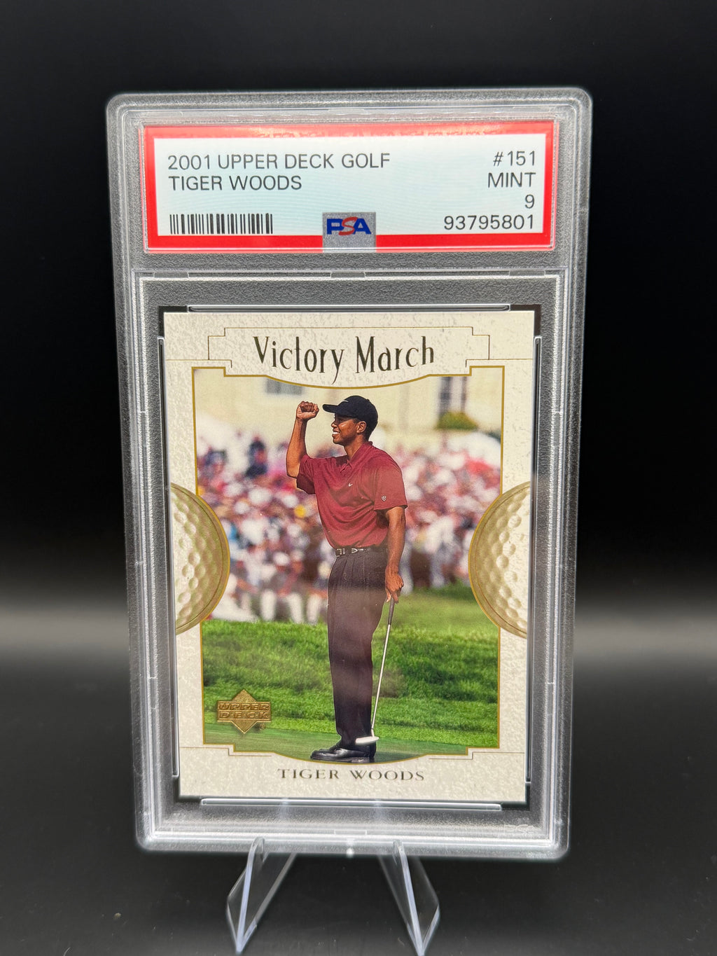 2001 Upper Deck Golf Tiger Woods