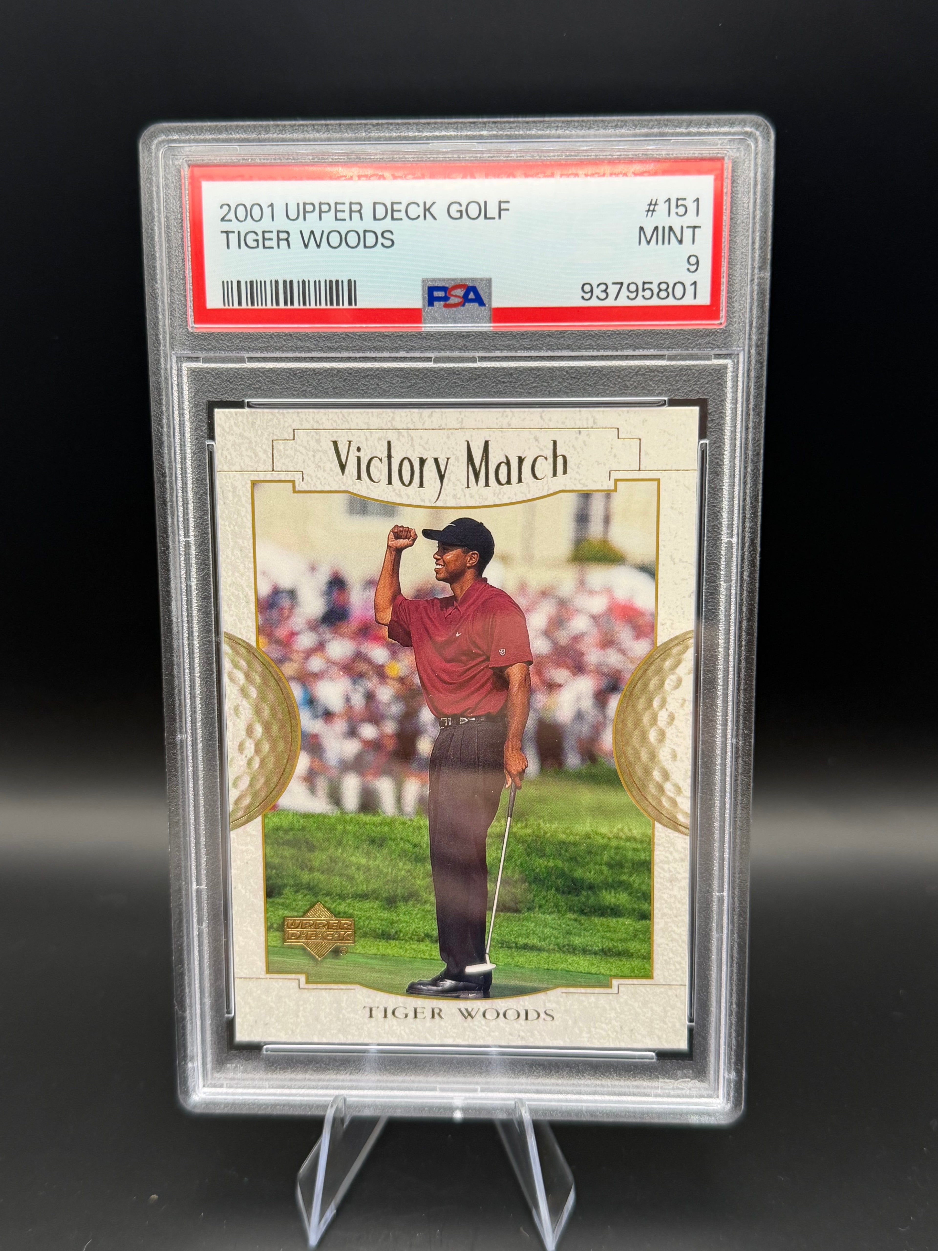 2001 Upper Deck Golf Tiger Woods
