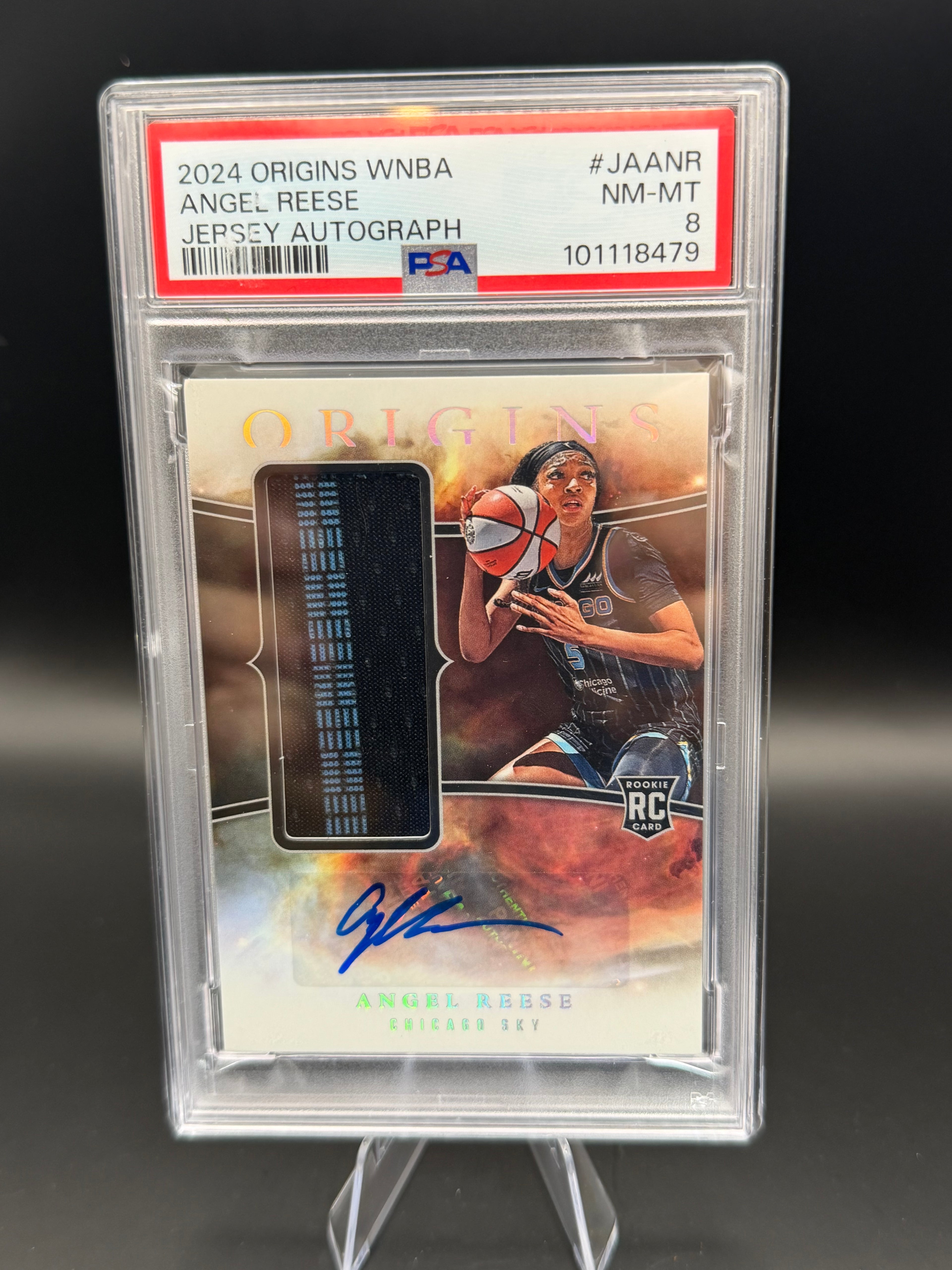 2024 Origins WNBA Angel Reese Jersey Autograph RC