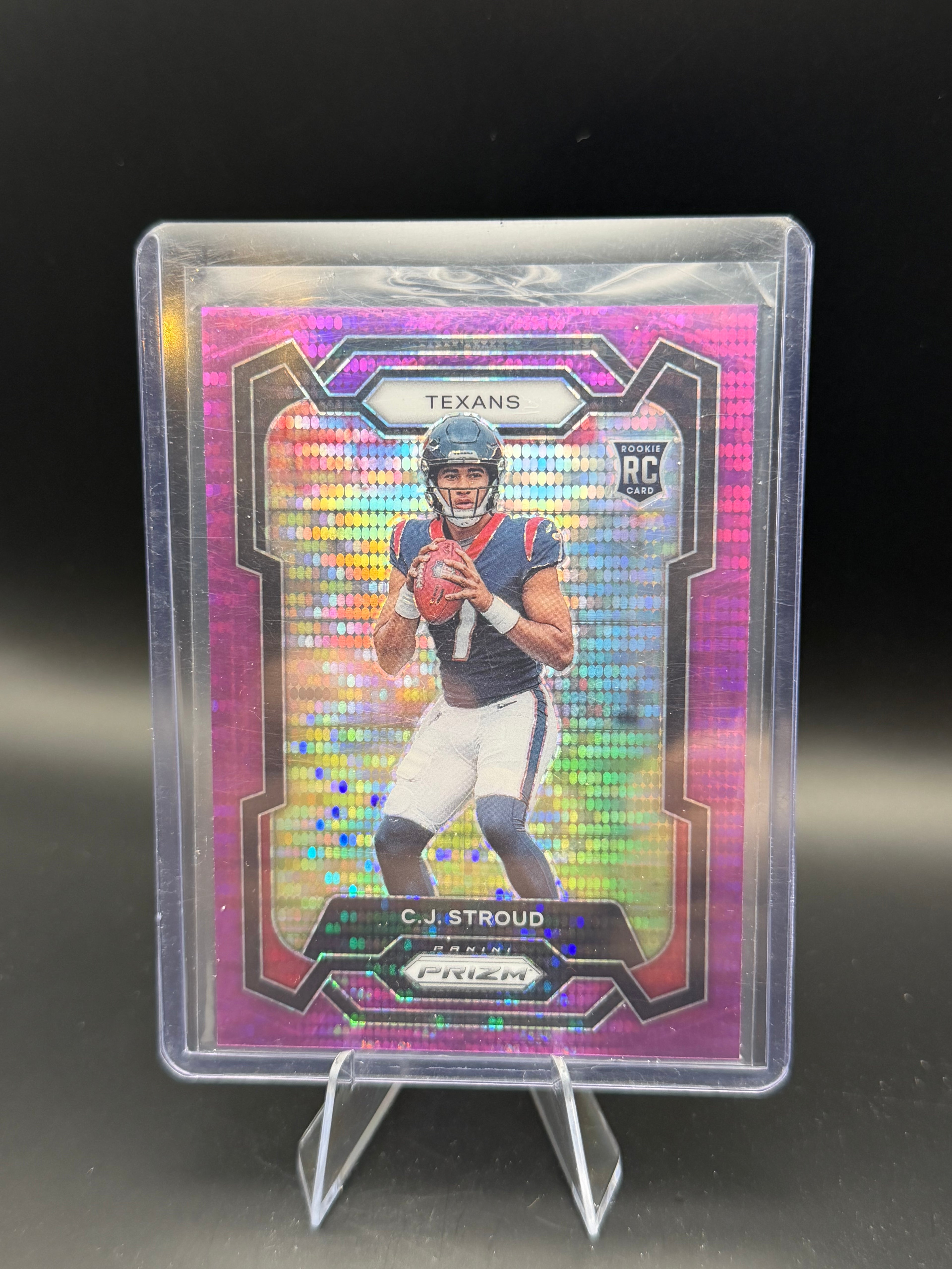 2023 Panini Prizm Purple Pulsar Prizm CJ Stroud RC