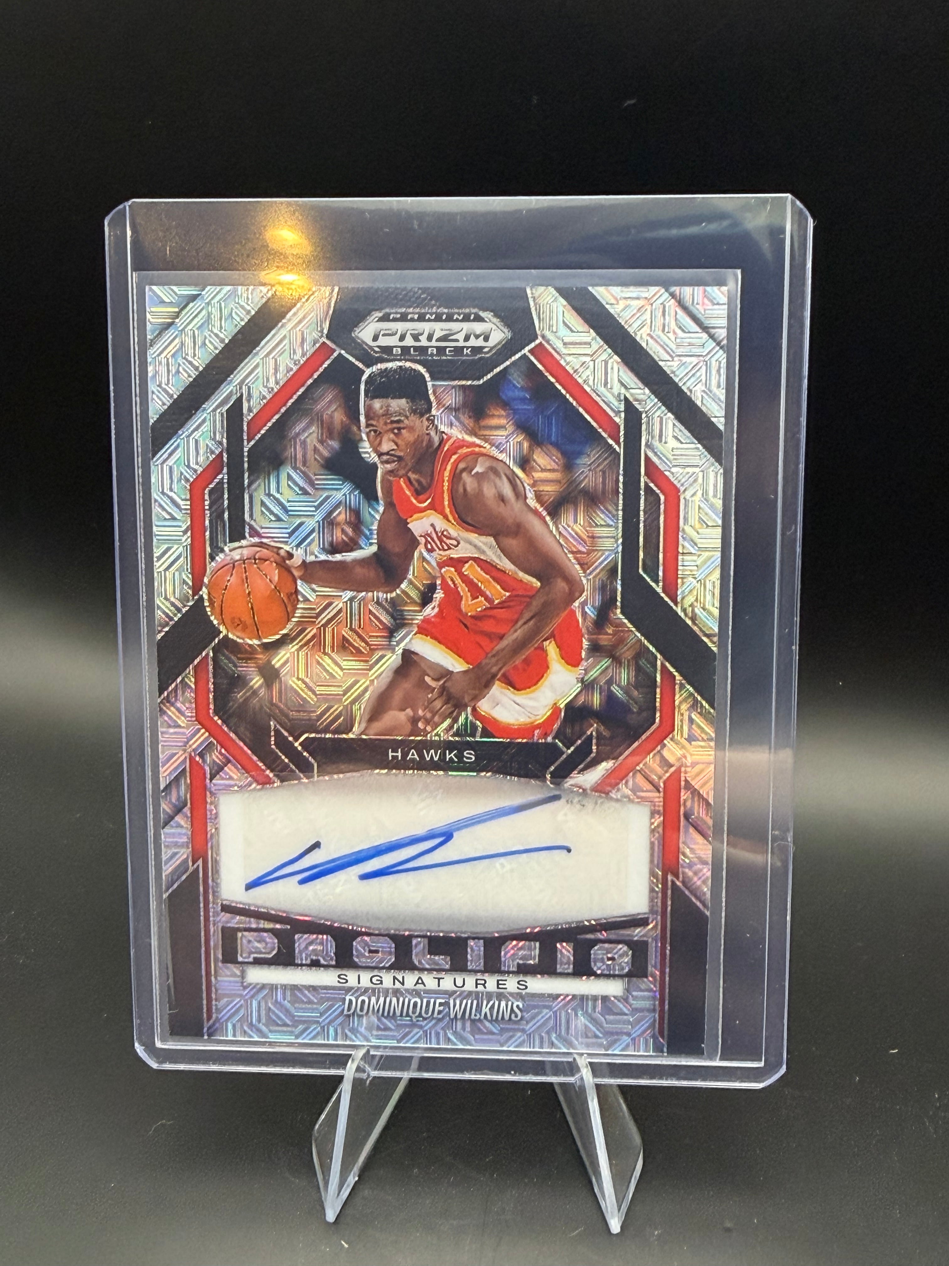 2024-25 Panini Prizm Black Mojo Prolific Signatures Auto /25