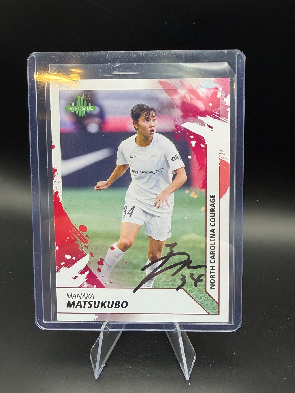 2024 Parkside NWSL Vol 1 Manaka Matsukubo IP Auto