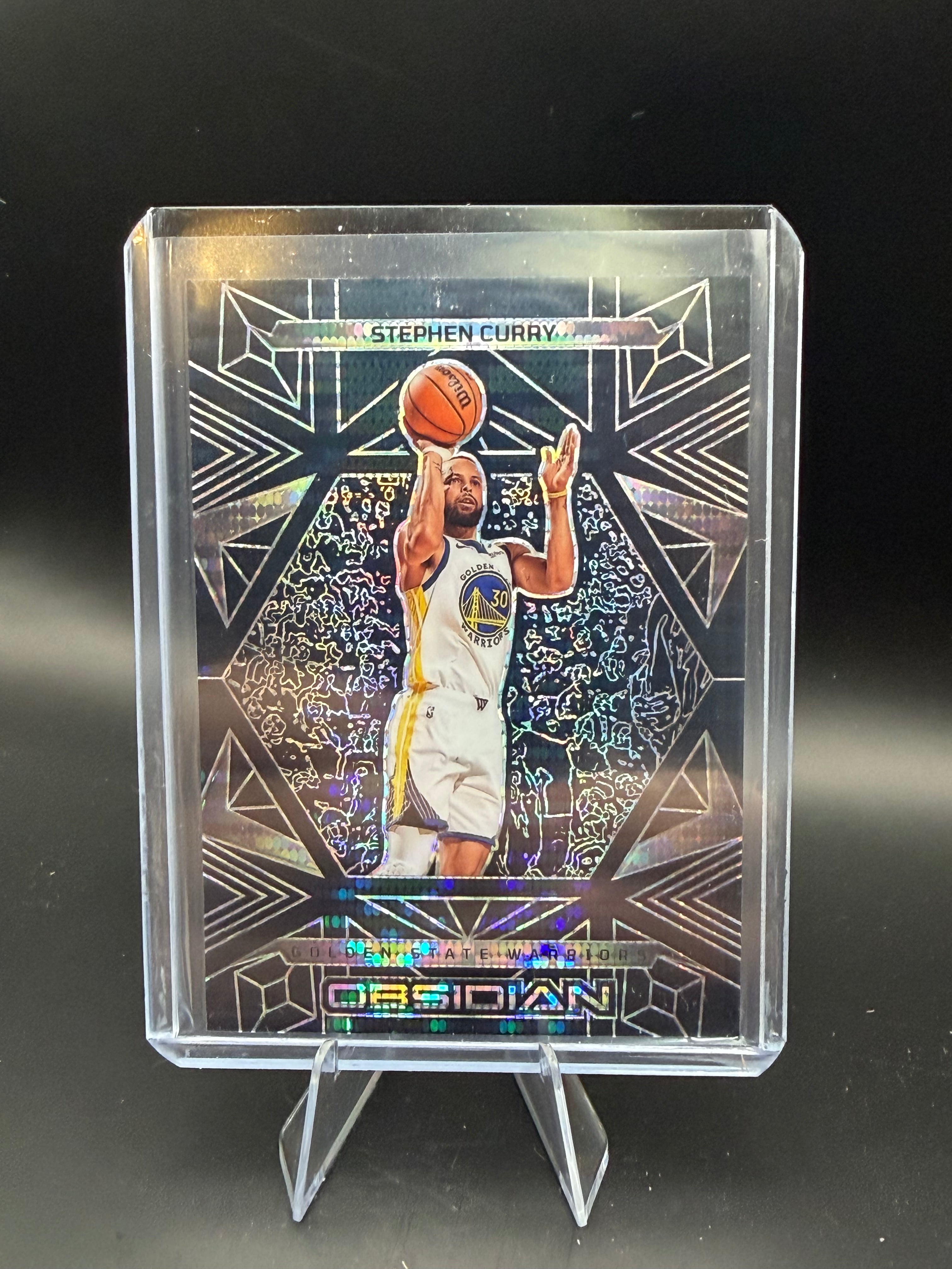 2024-25 Panini Obsidian Electric Etch Stephen Curry
