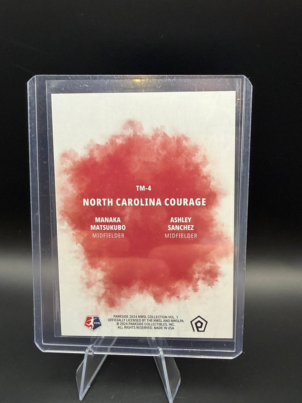 2024 NWSL Parkside Vol. 1 Teammates Ashley Sanchez & Manaka Matsukubo