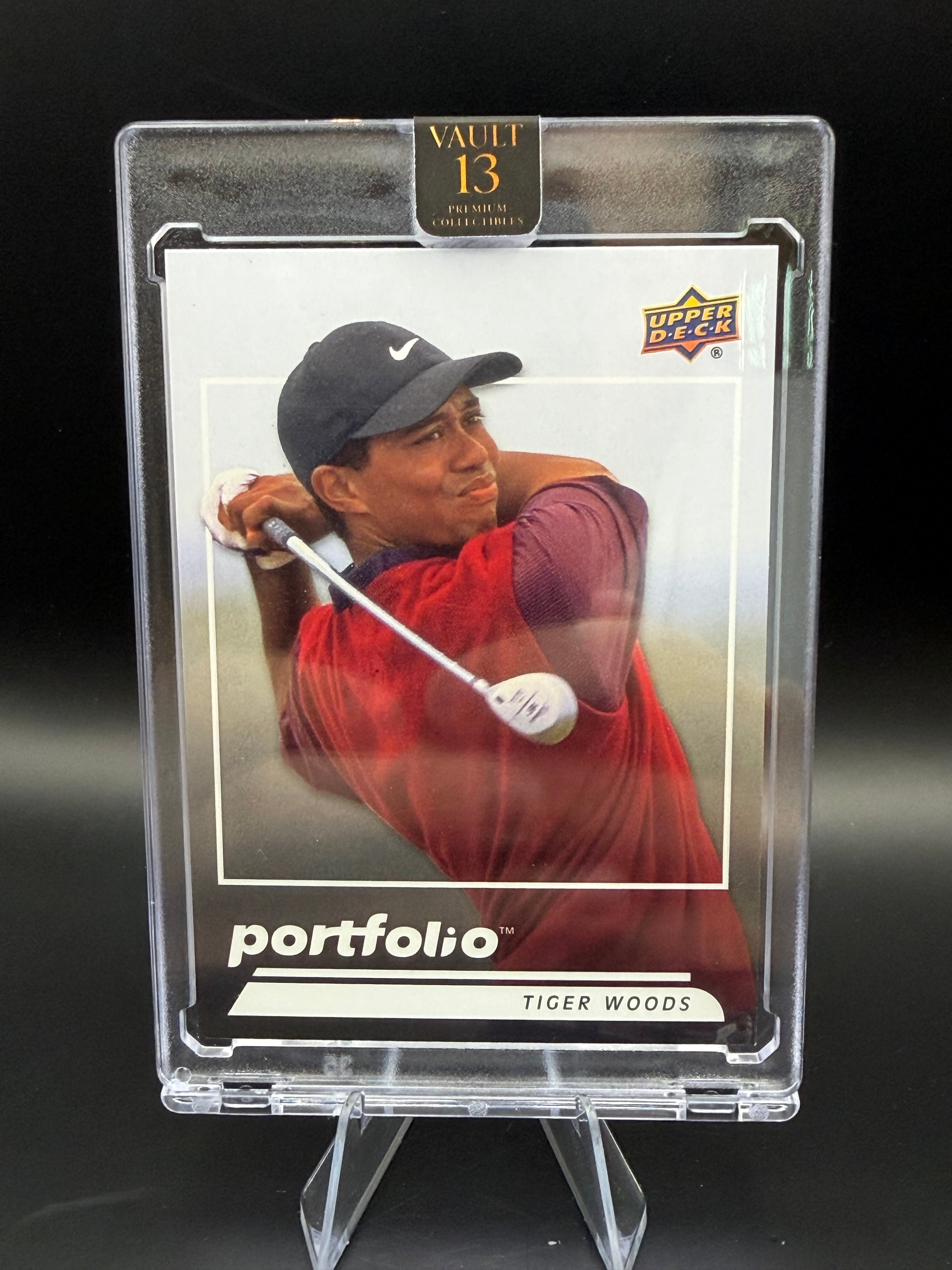 2024 Upper Deck Rookie Portrait Tiger Woods