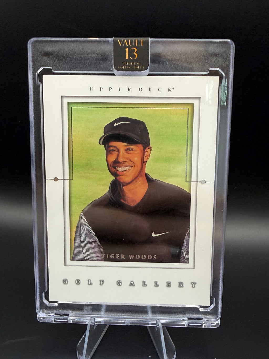 2001 Upper Deck Rare Rookie Gallery Tiger Woods