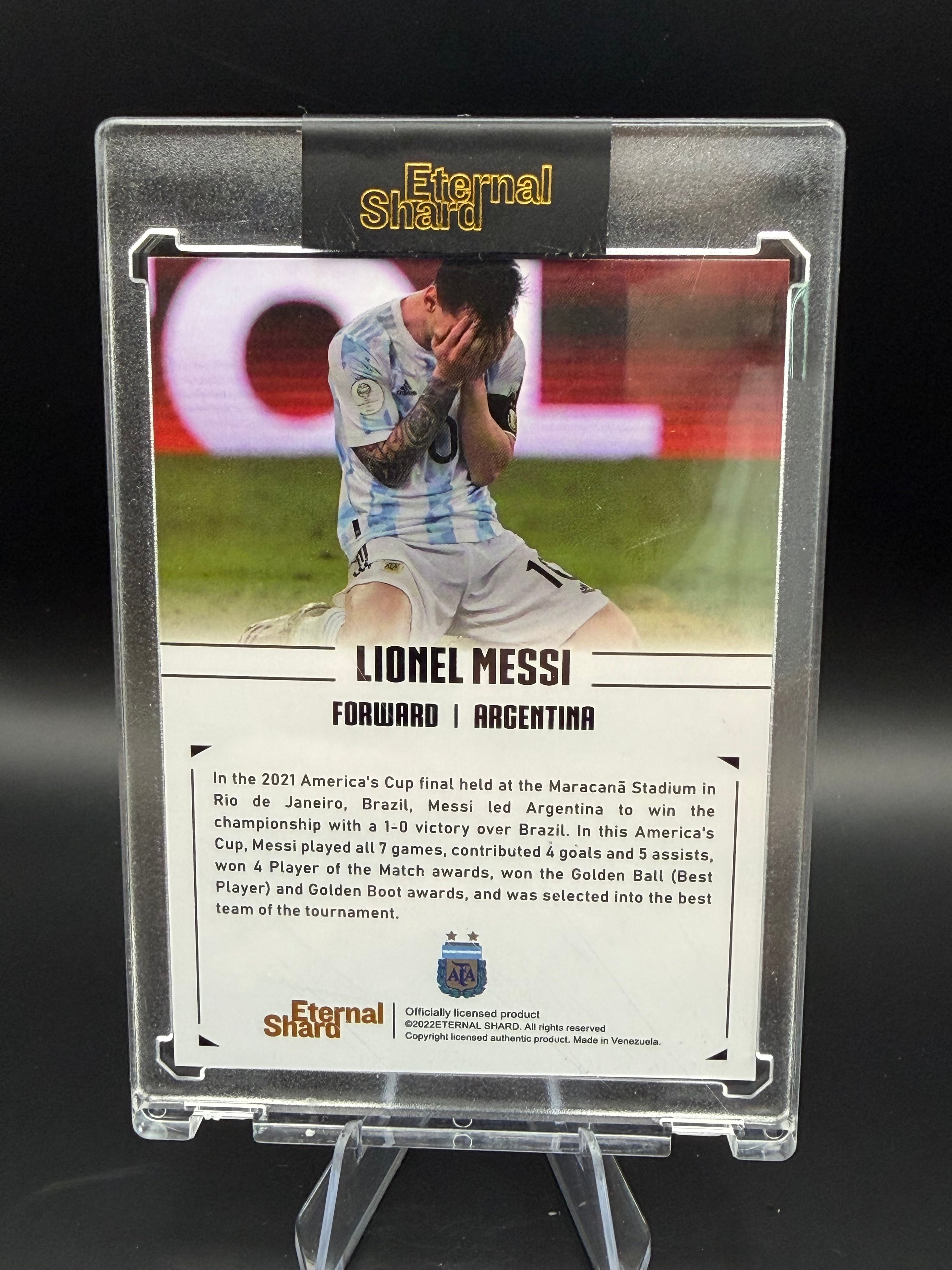 2022 Eternal Shard Copa America Lionel Messi Argentina